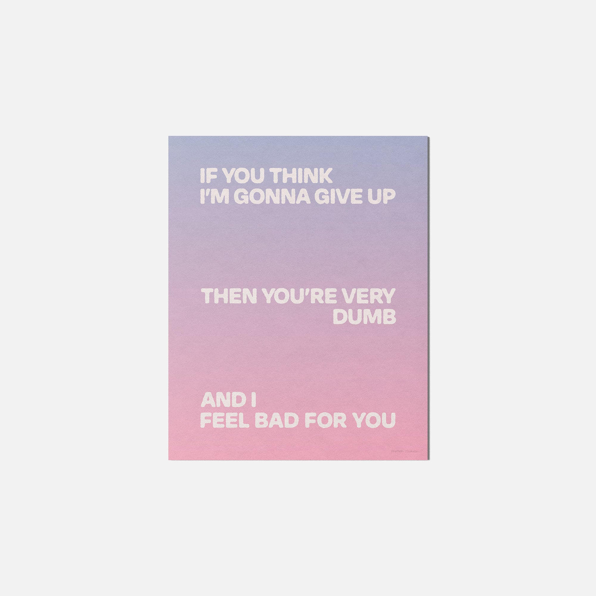 DUMB PRINT