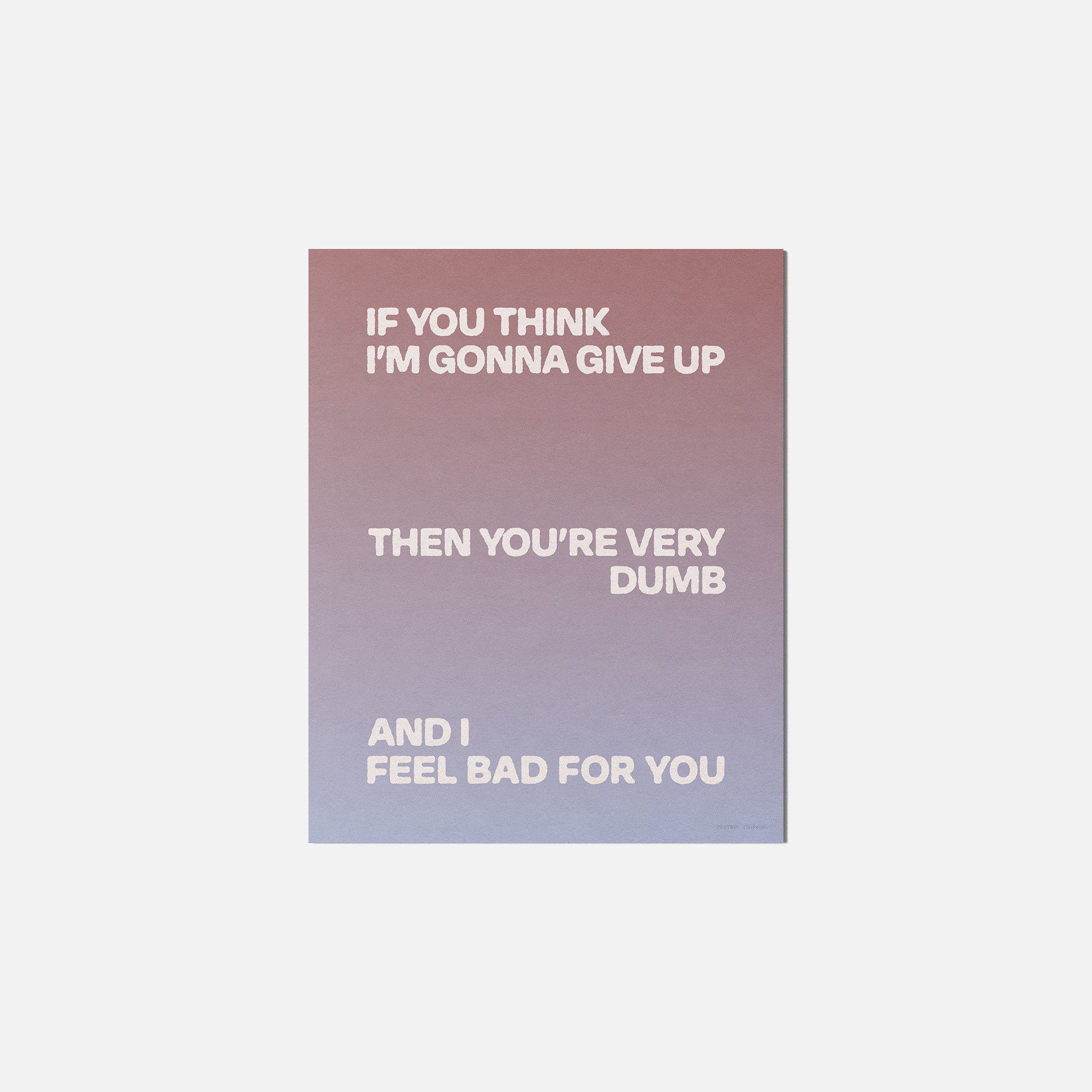 DUMB PRINT
