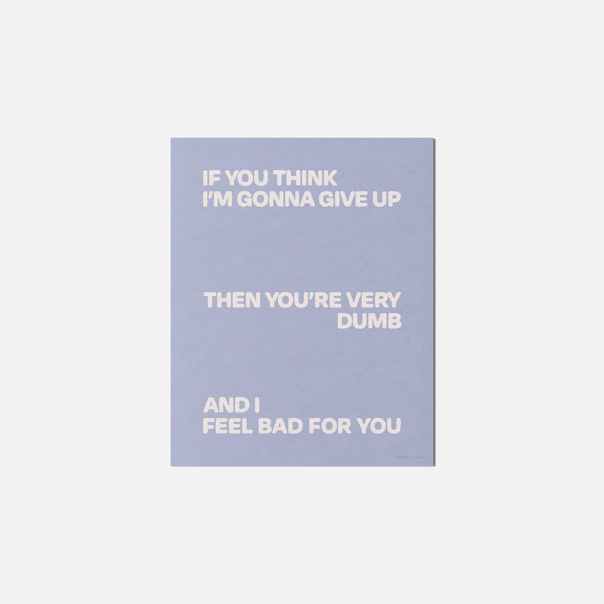 DUMB PRINT