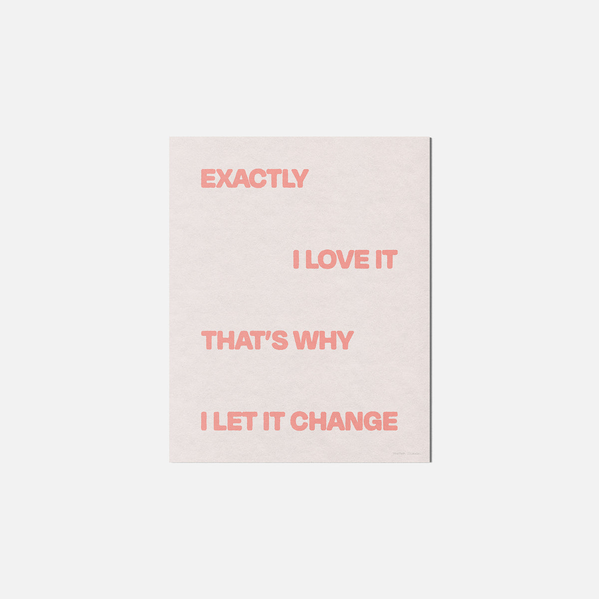 EXACTLY PRINT