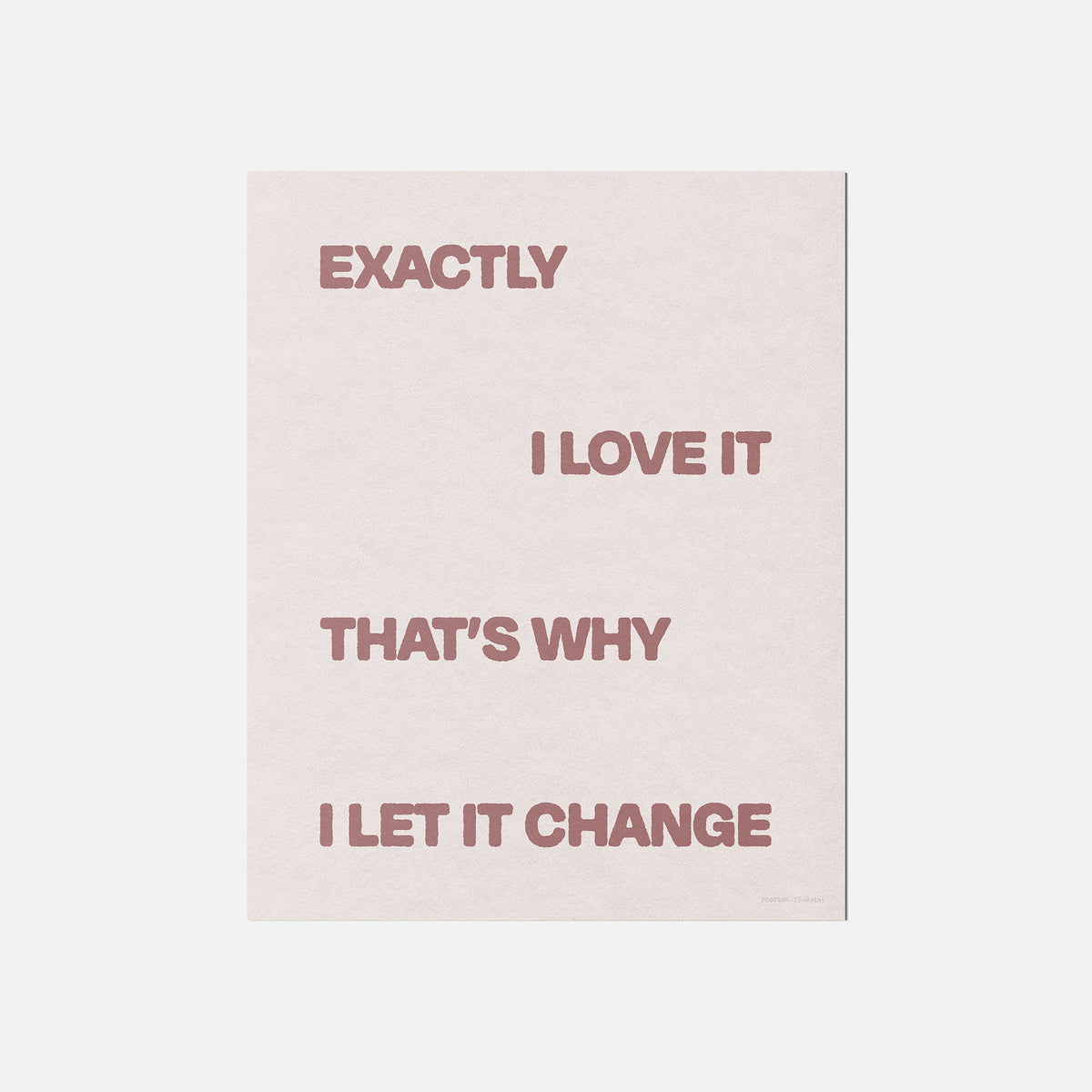 EXACTLY PRINT