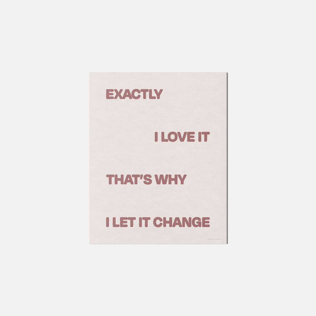 EXACTLY PRINT