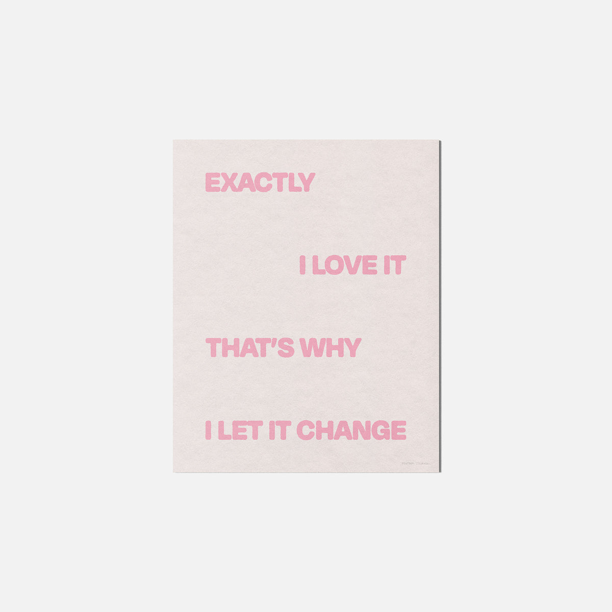 EXACTLY PRINT