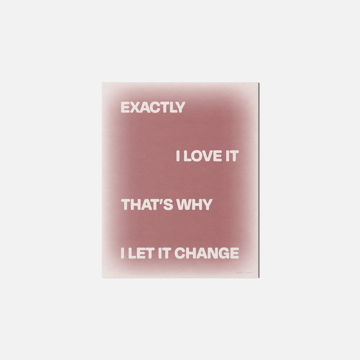 EXACTLY PRINT