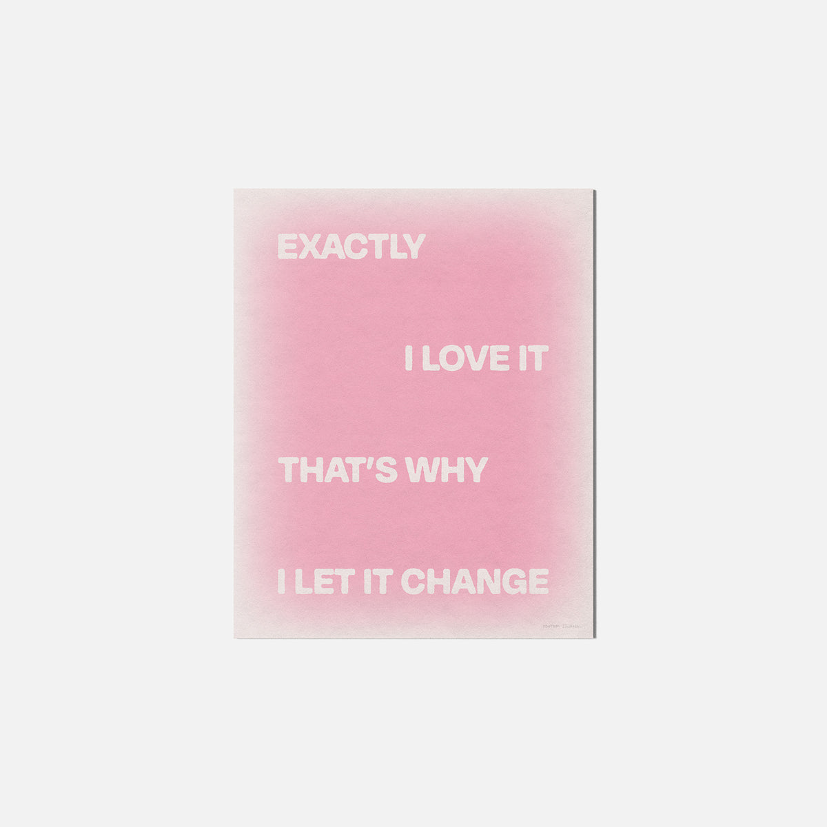 EXACTLY PRINT