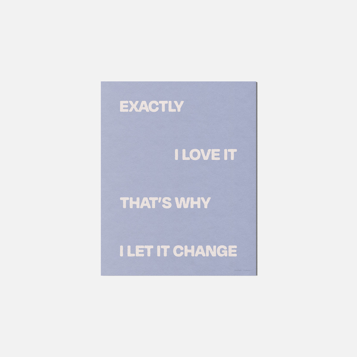 EXACTLY PRINT