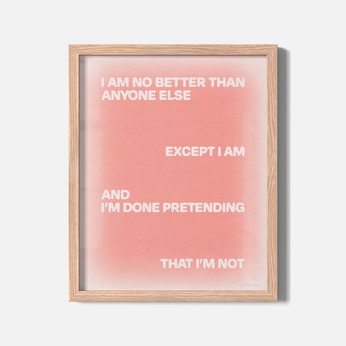 EXCEPT PRINT