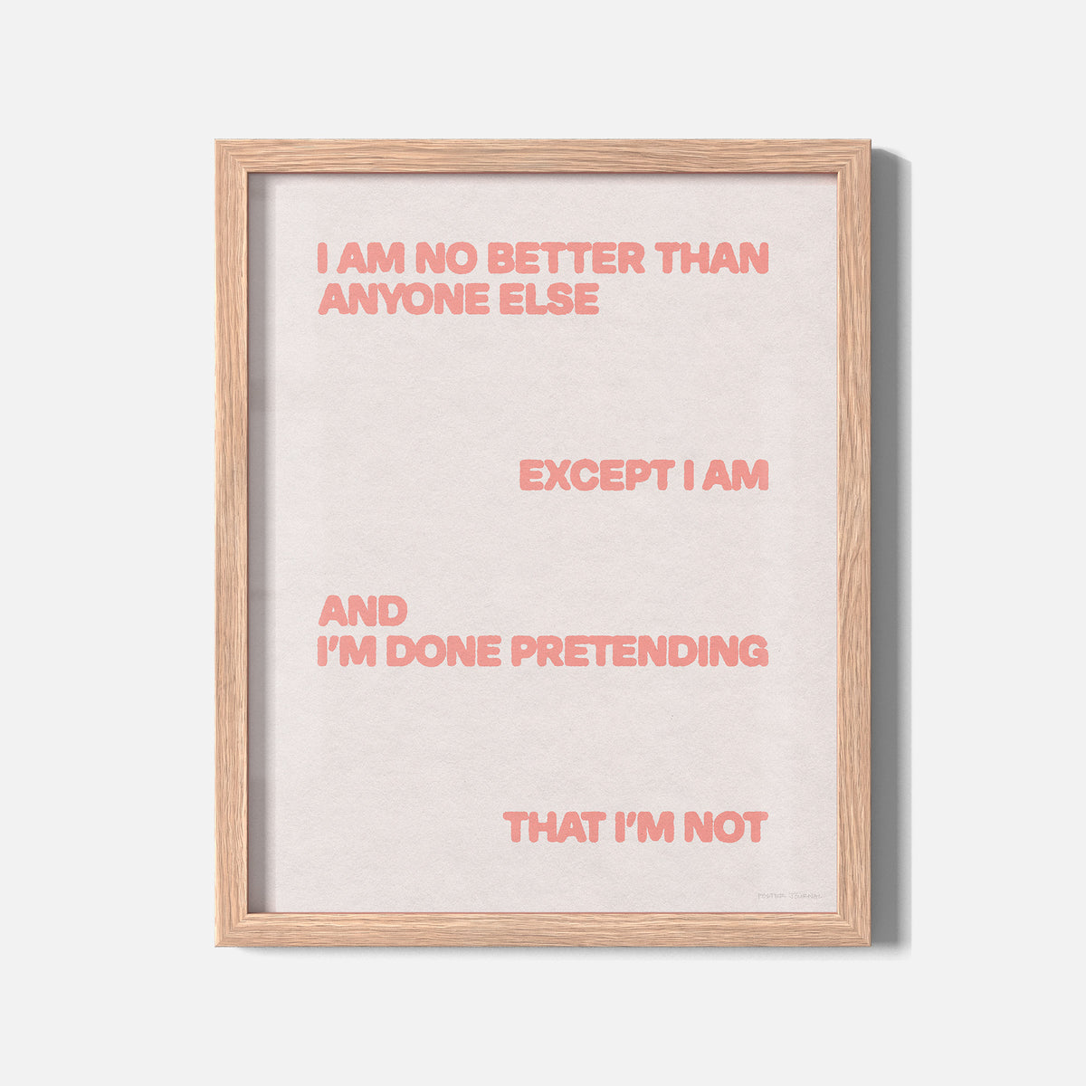 EXCEPT PRINT