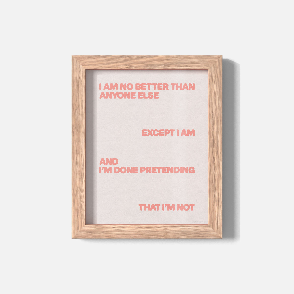 EXCEPT PRINT