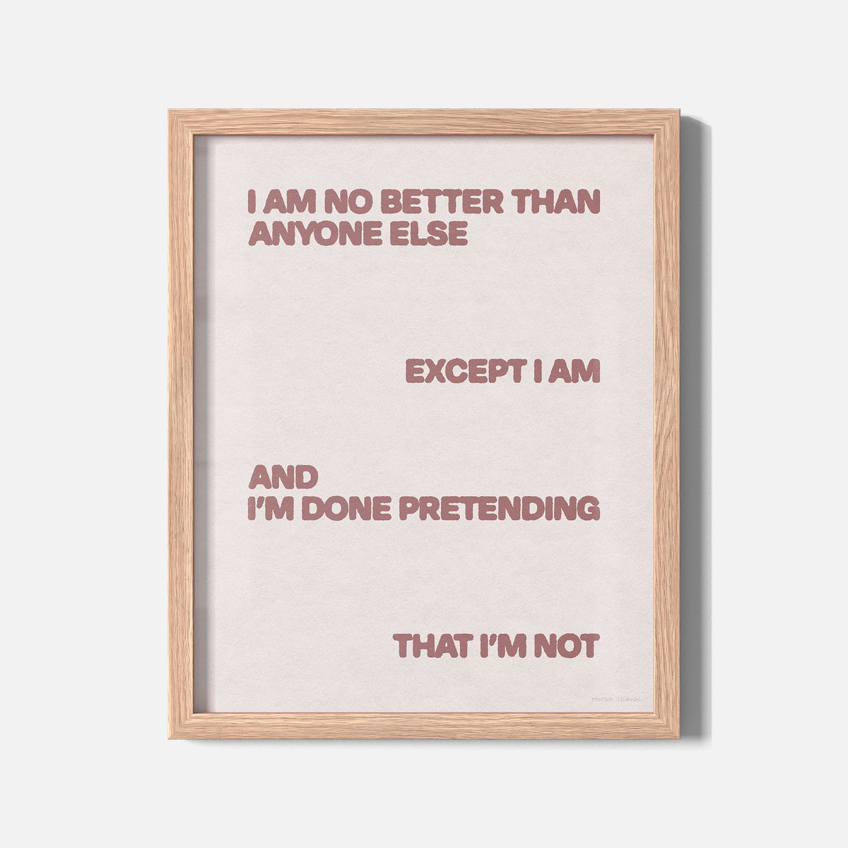 EXCEPT PRINT