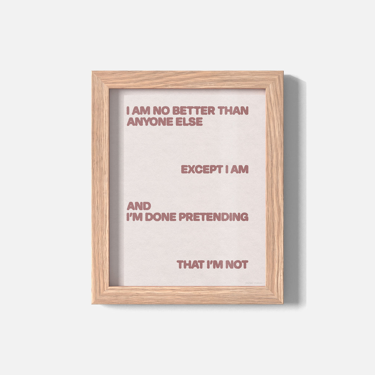 EXCEPT PRINT