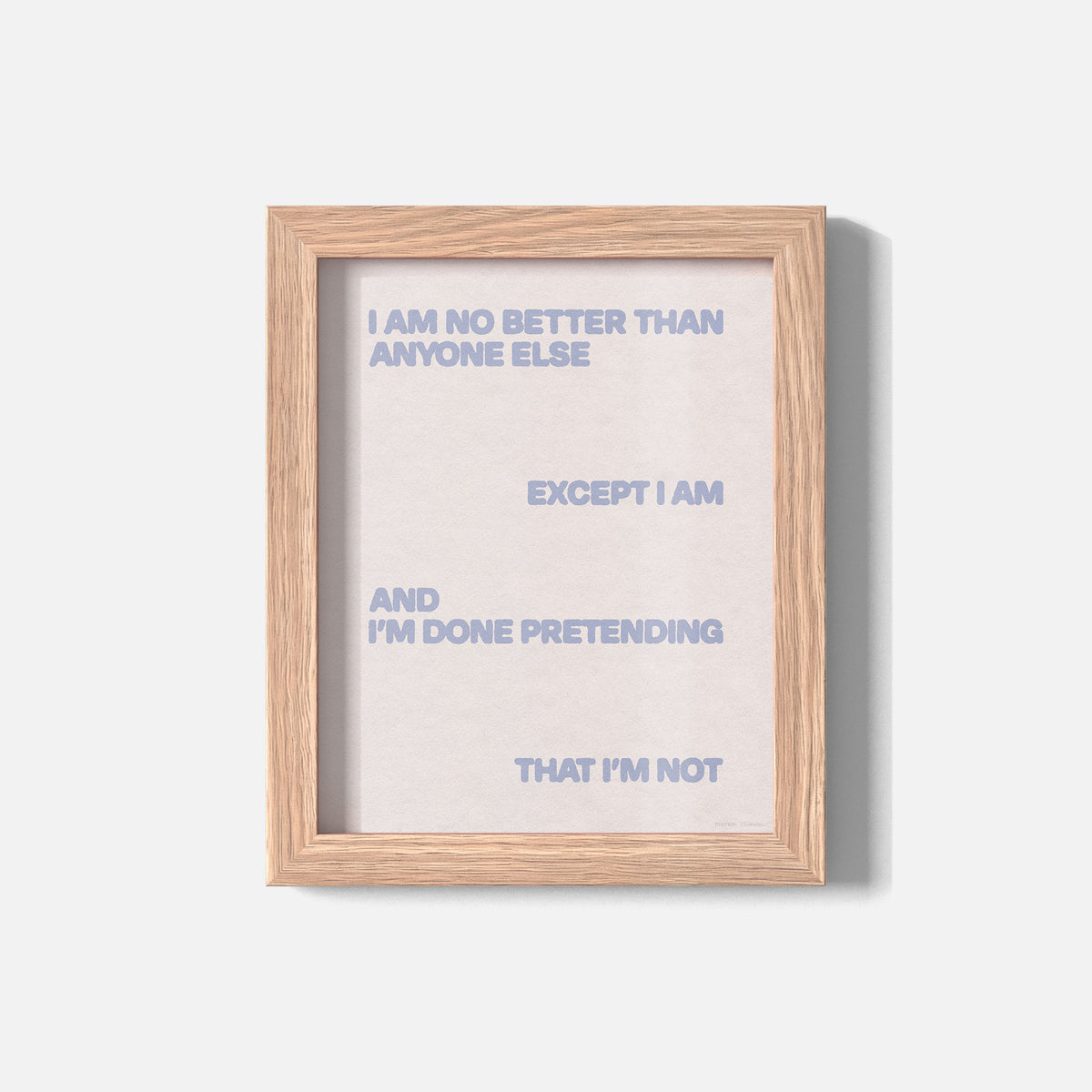EXCEPT PRINT