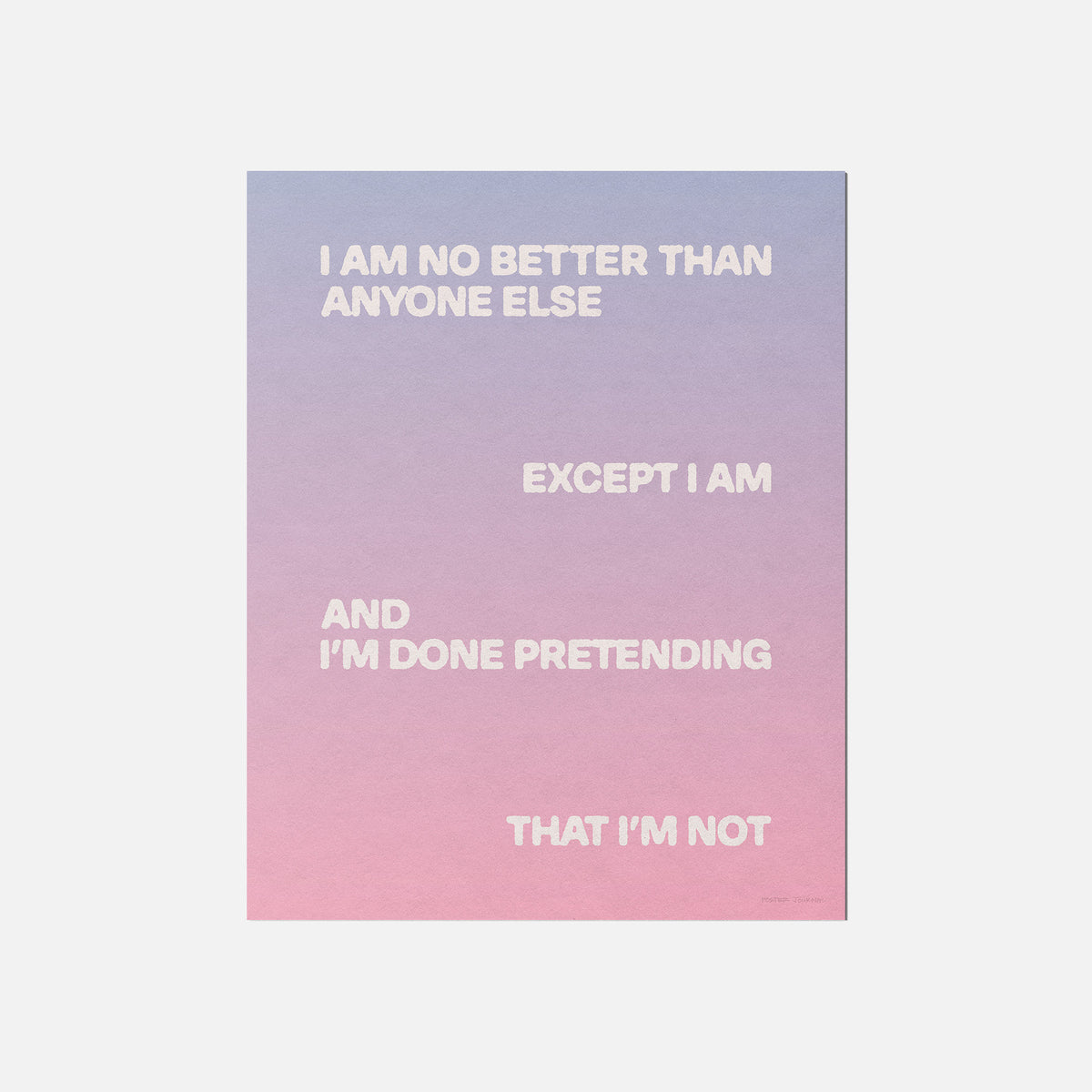 EXCEPT PRINT