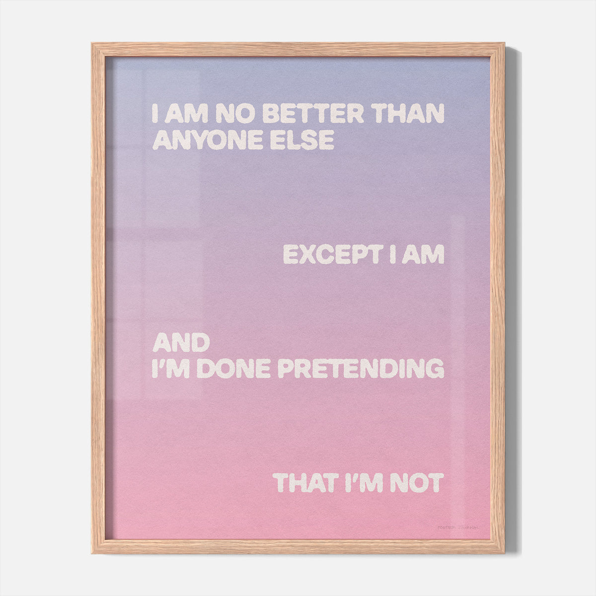 EXCEPT PRINT