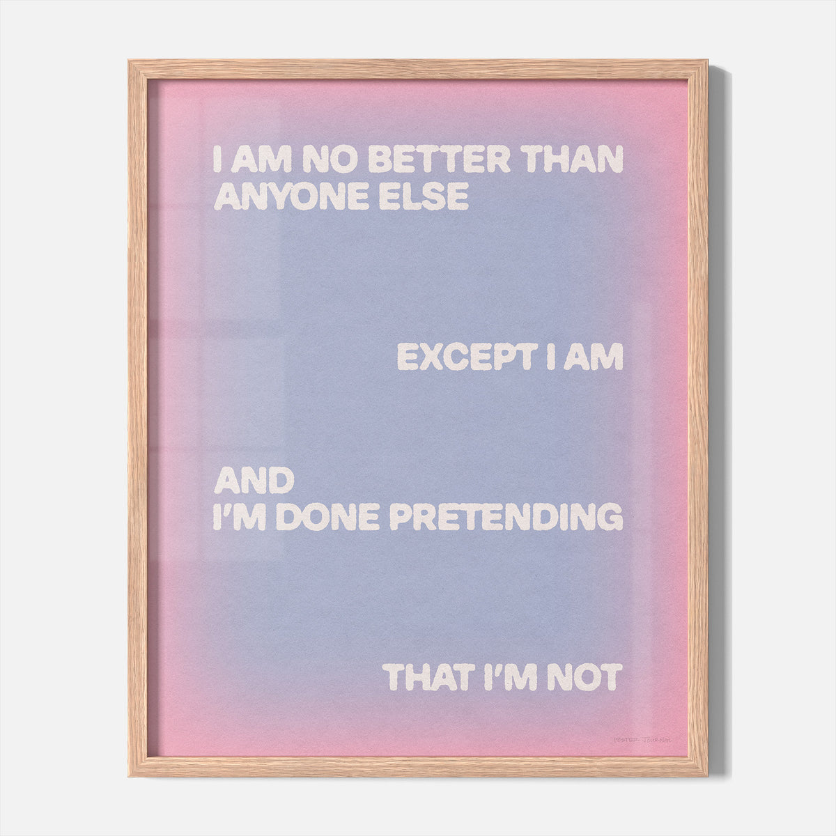 EXCEPT PRINT