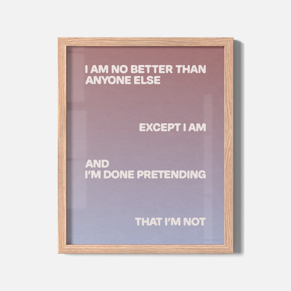 EXCEPT PRINT