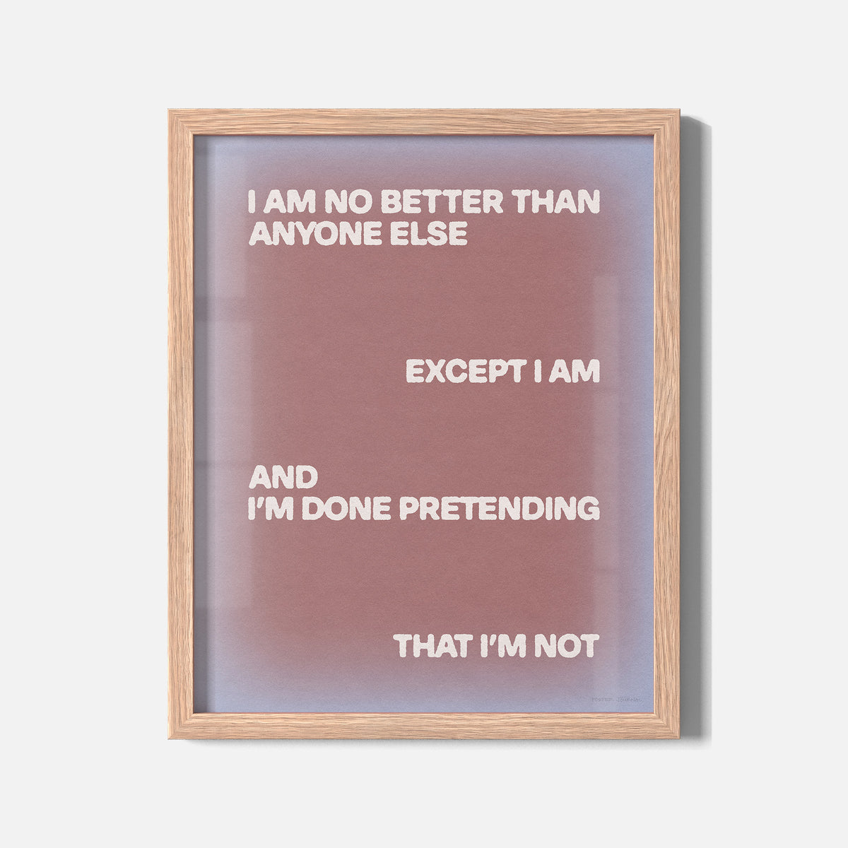 EXCEPT PRINT