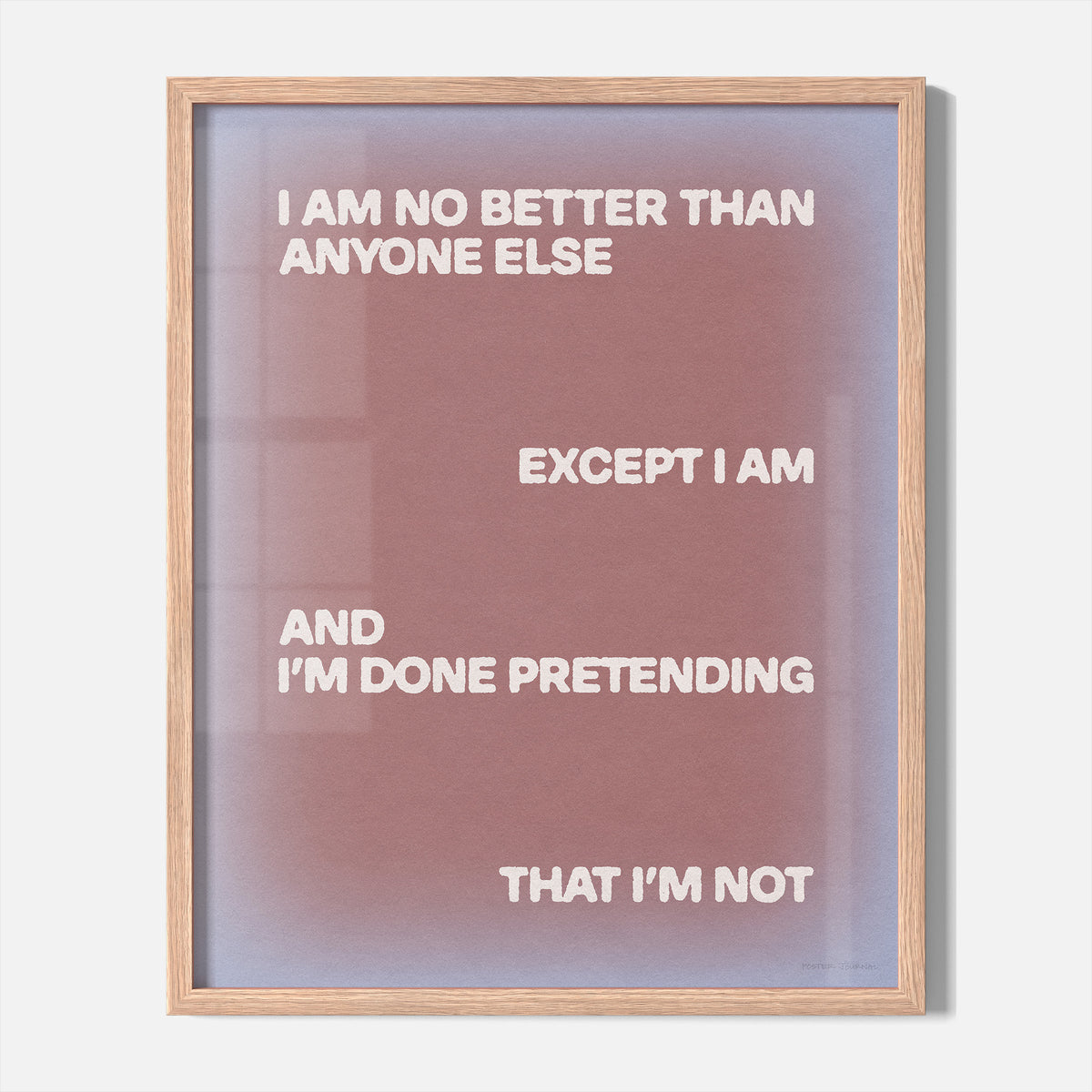 EXCEPT PRINT