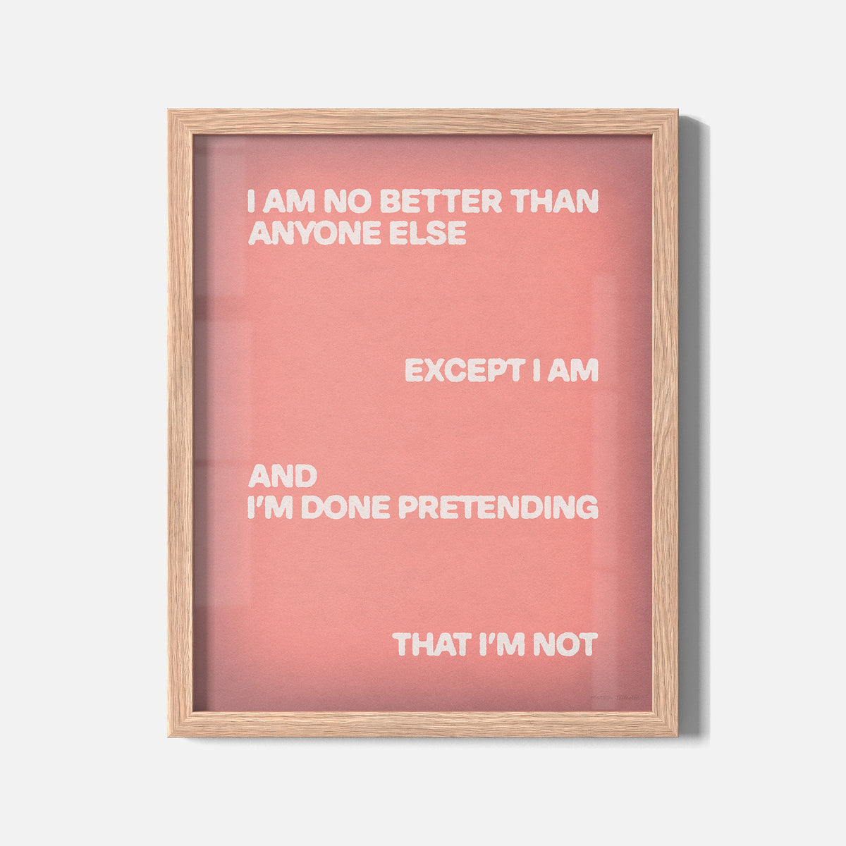 EXCEPT PRINT