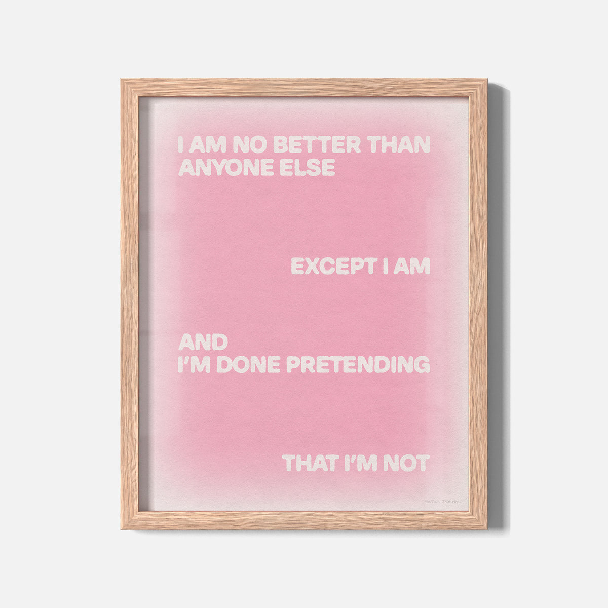 EXCEPT PRINT