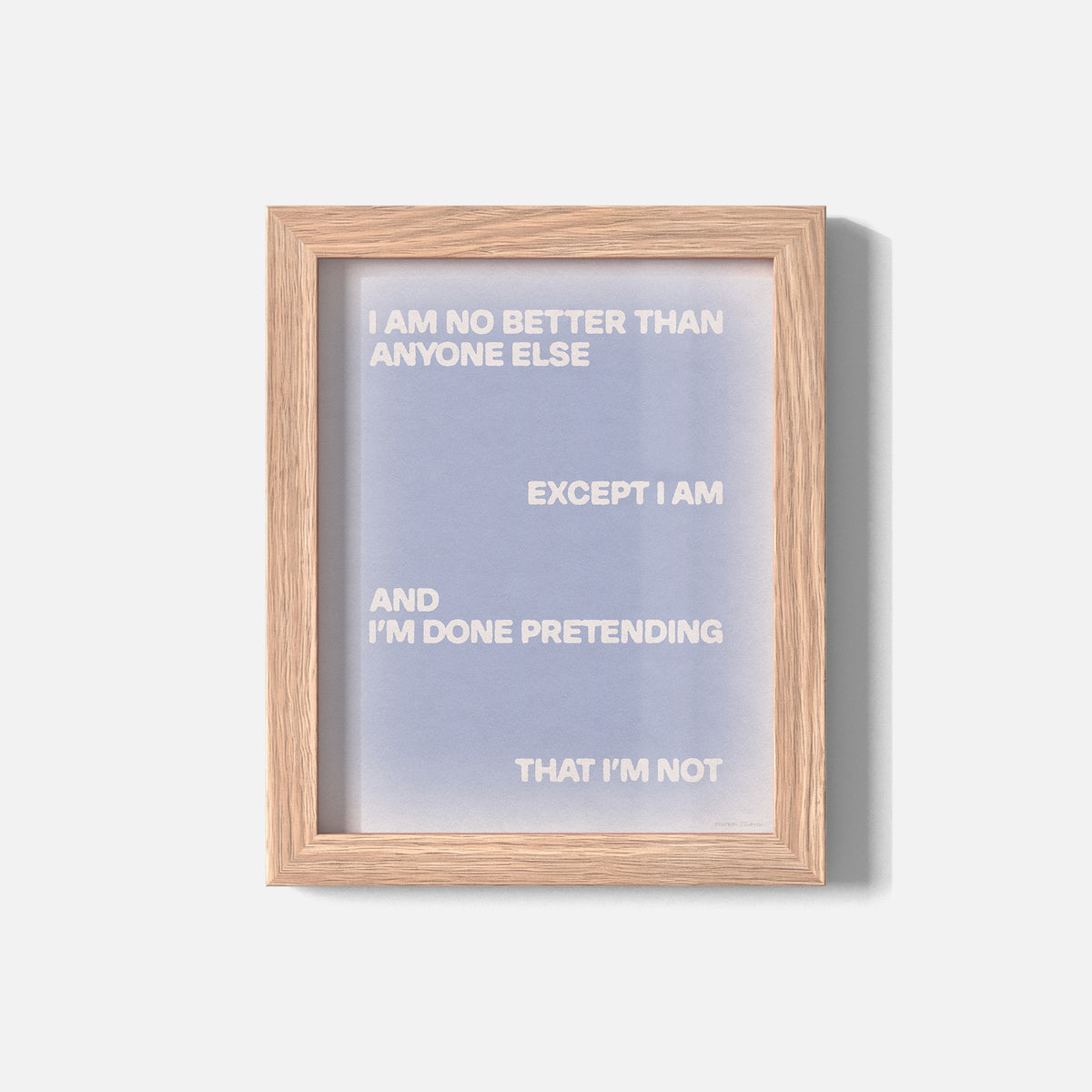EXCEPT PRINT