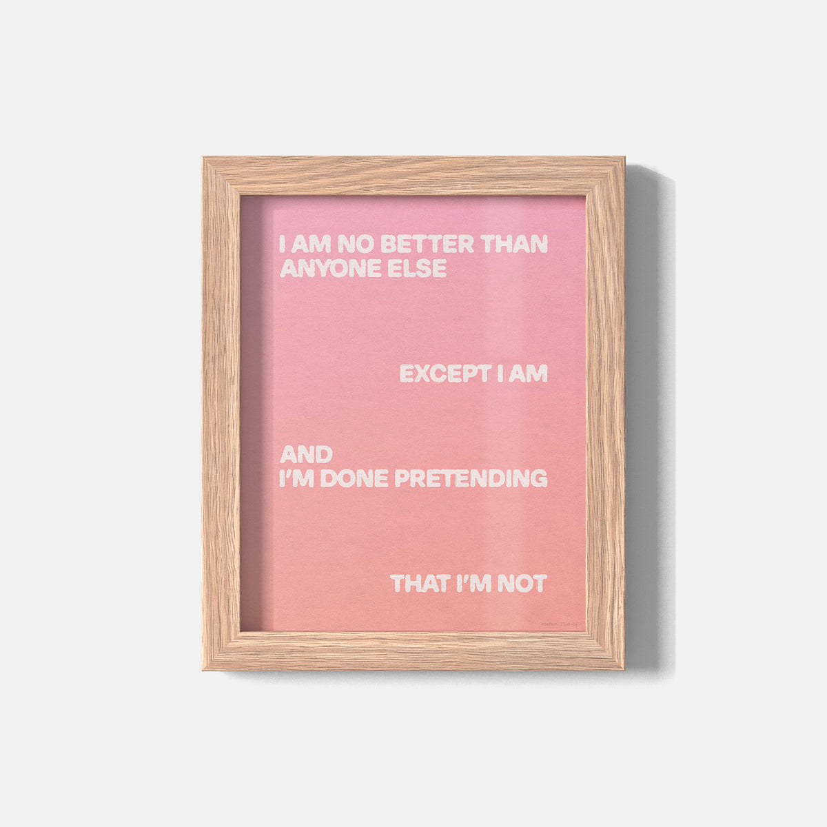 EXCEPT PRINT