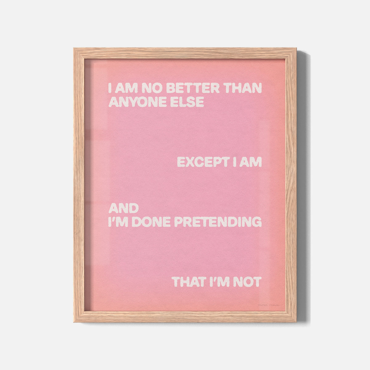EXCEPT PRINT