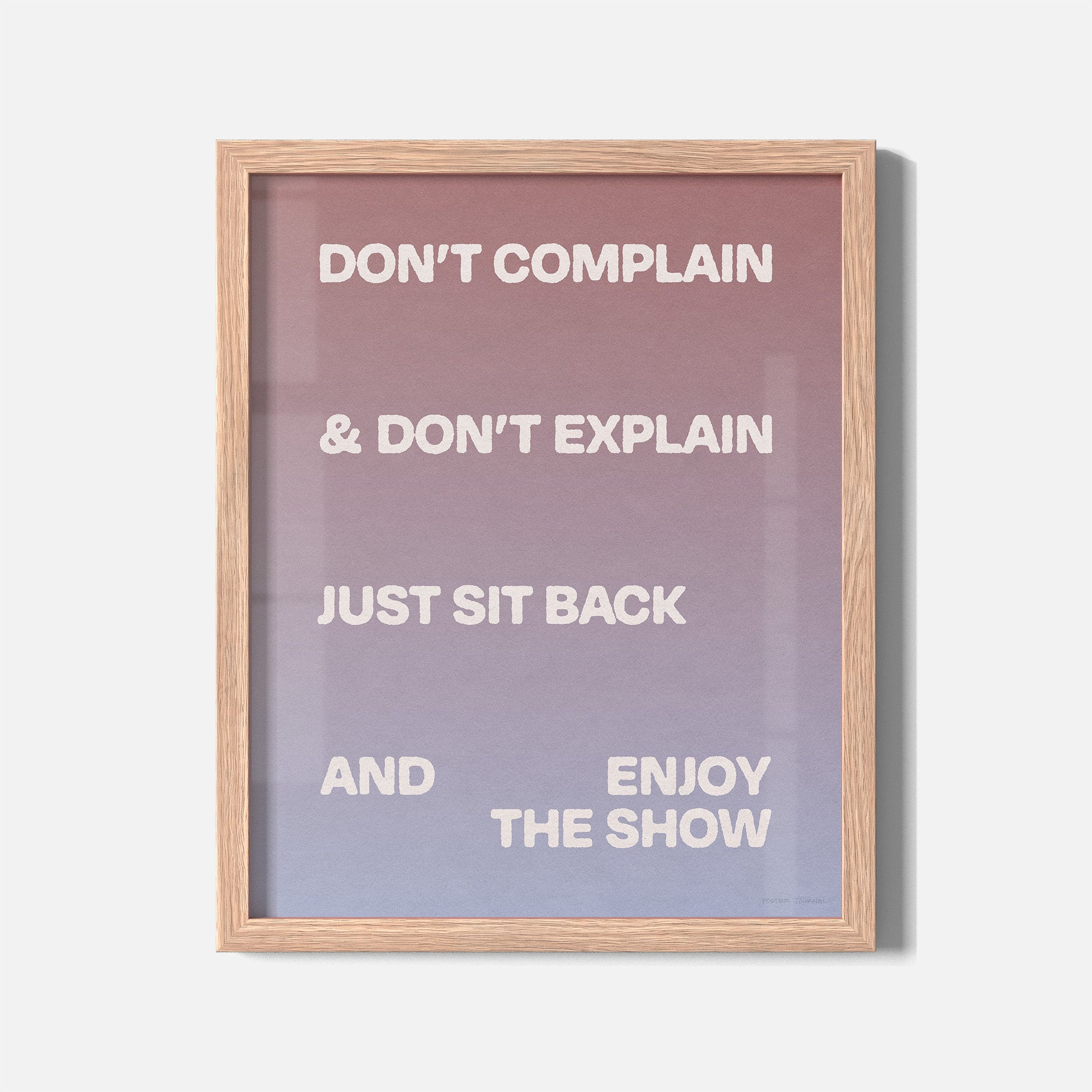 EXPLAIN PRINT
