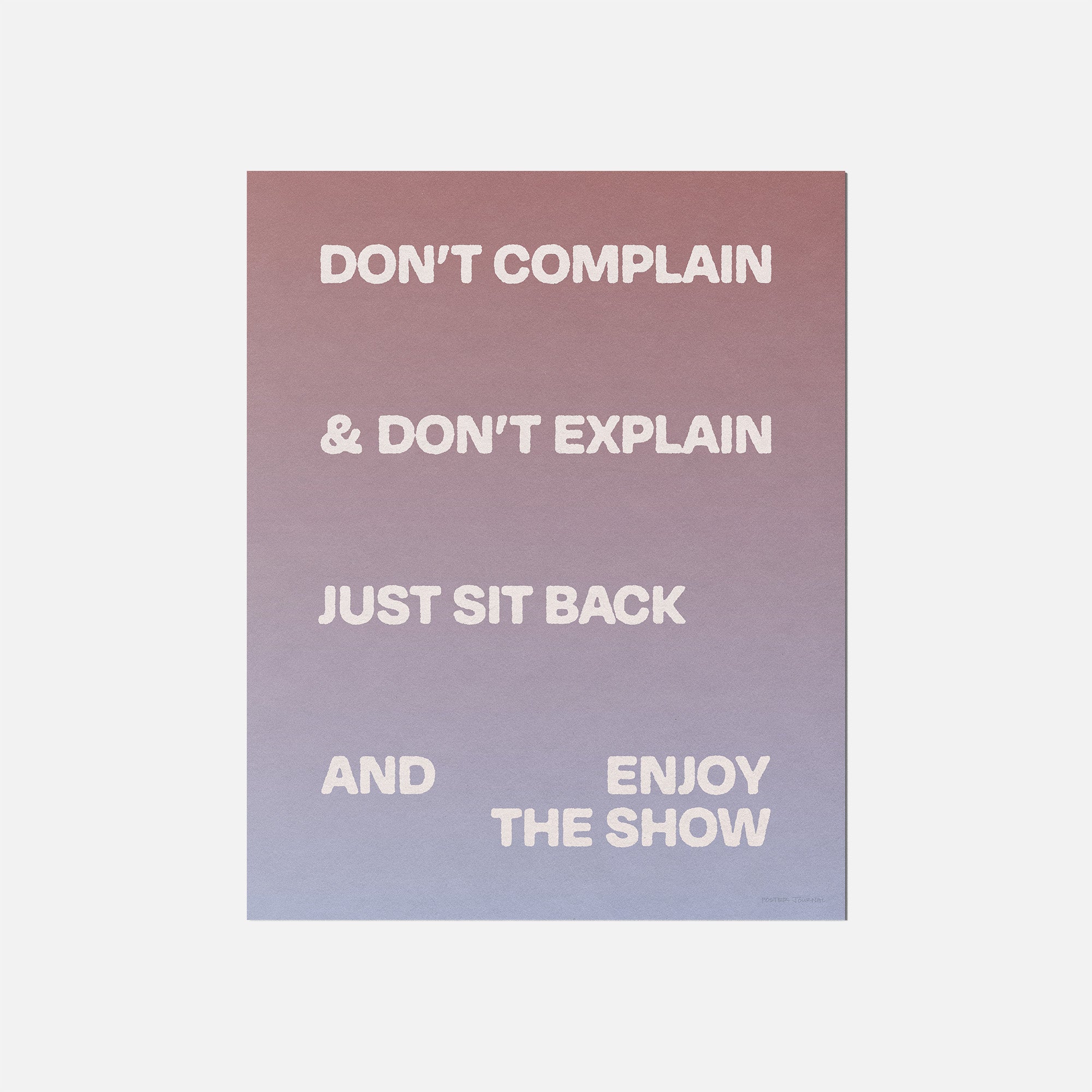 EXPLAIN PRINT