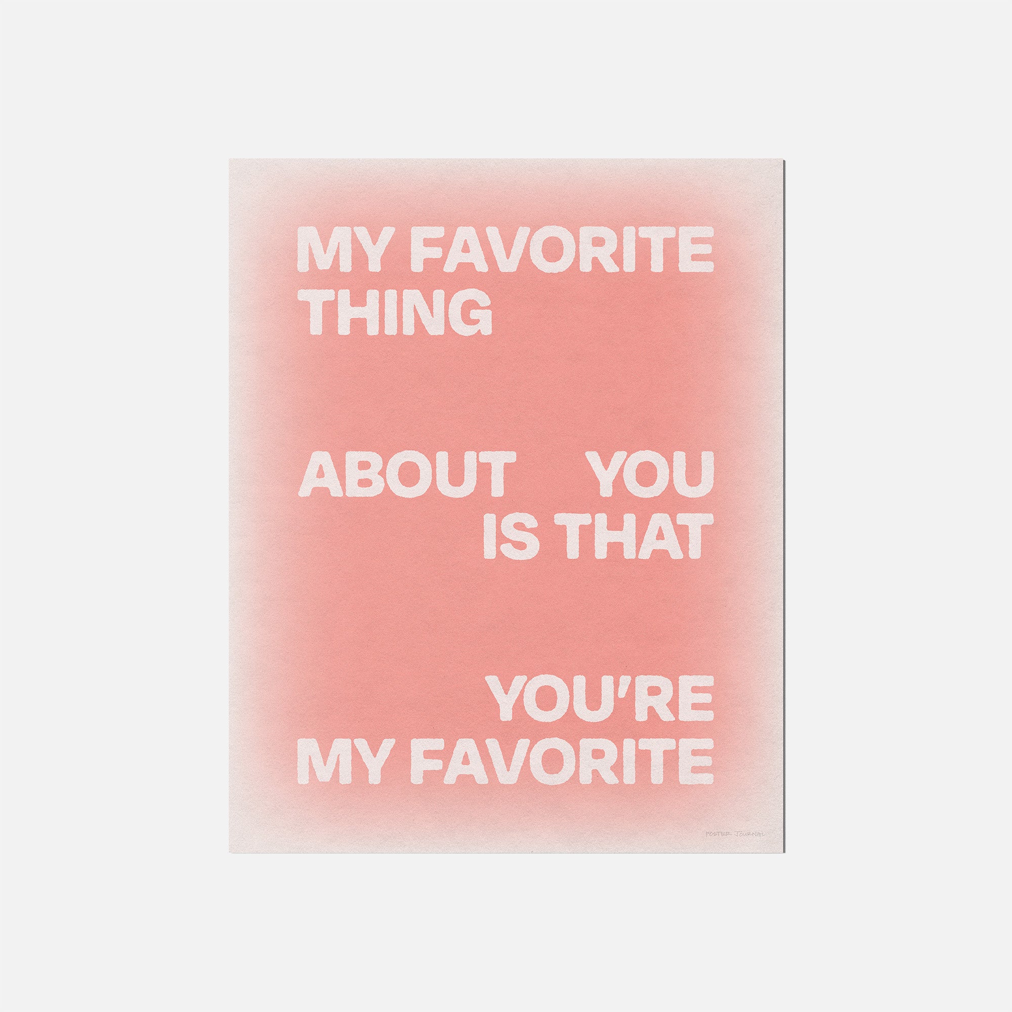 FAVORITE PRINT