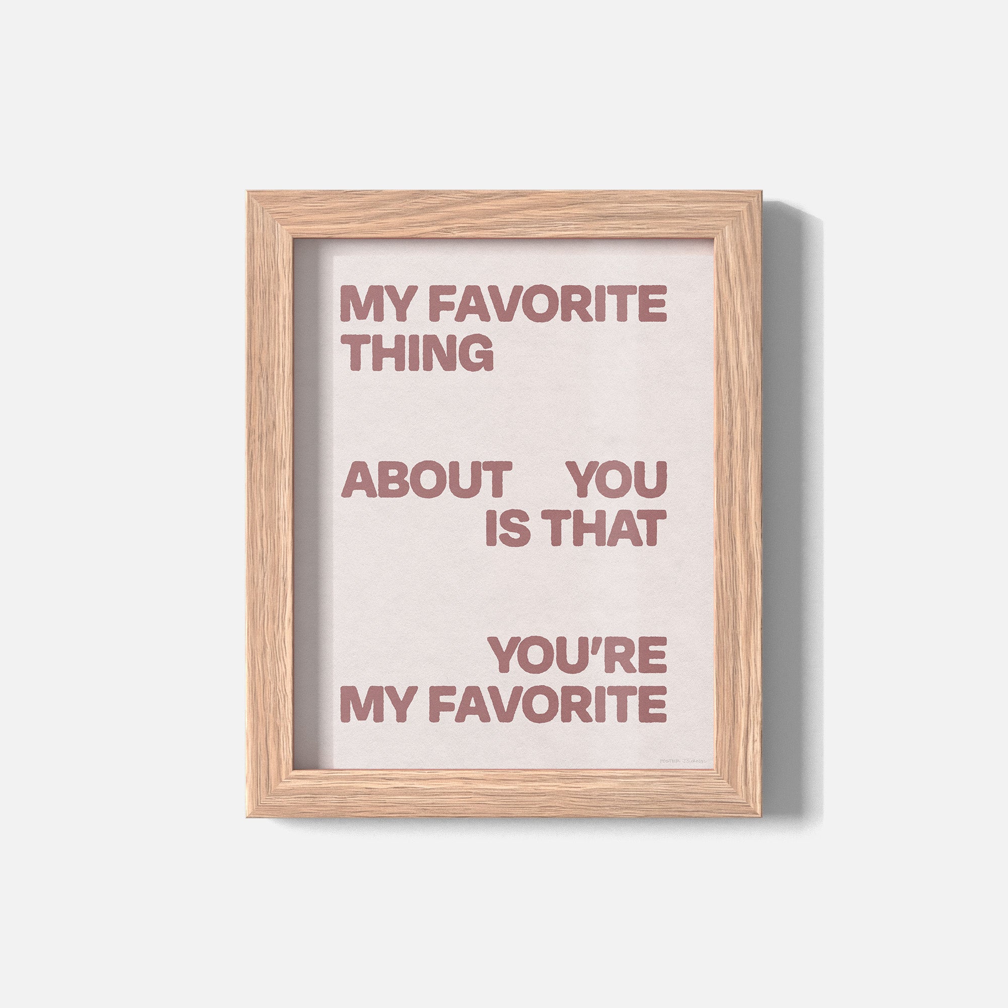 FAVORITE PRINT