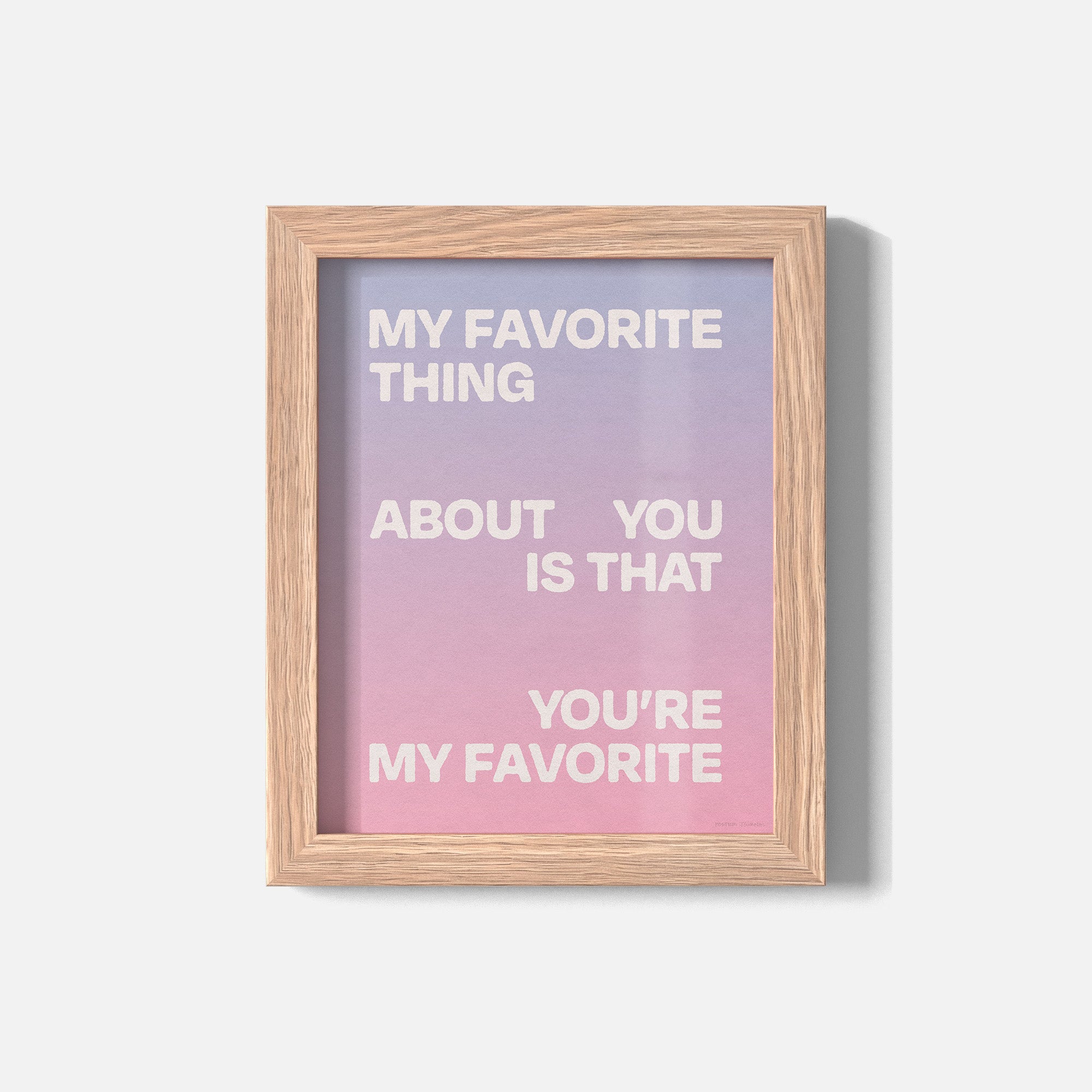 FAVORITE PRINT