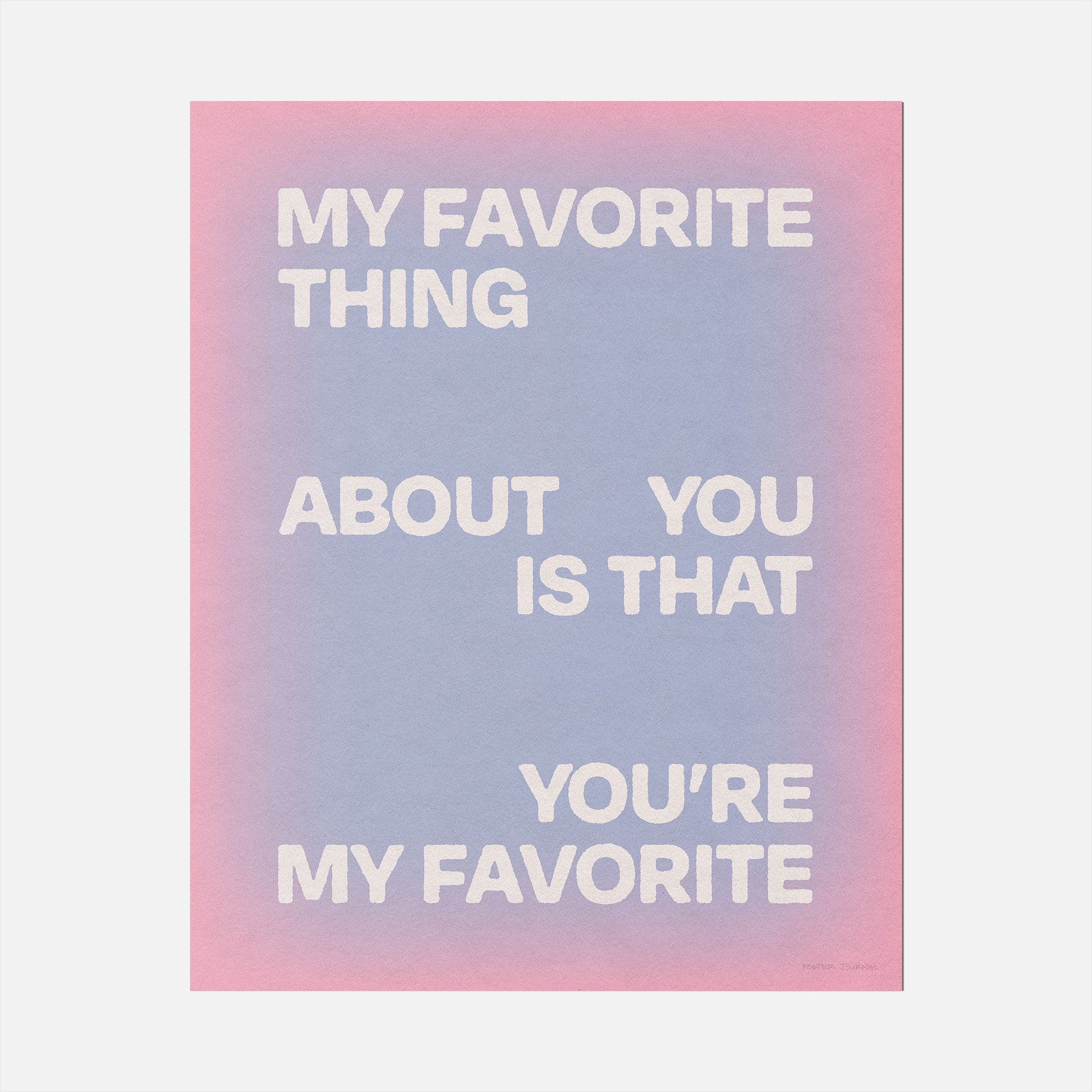 FAVORITE PRINT