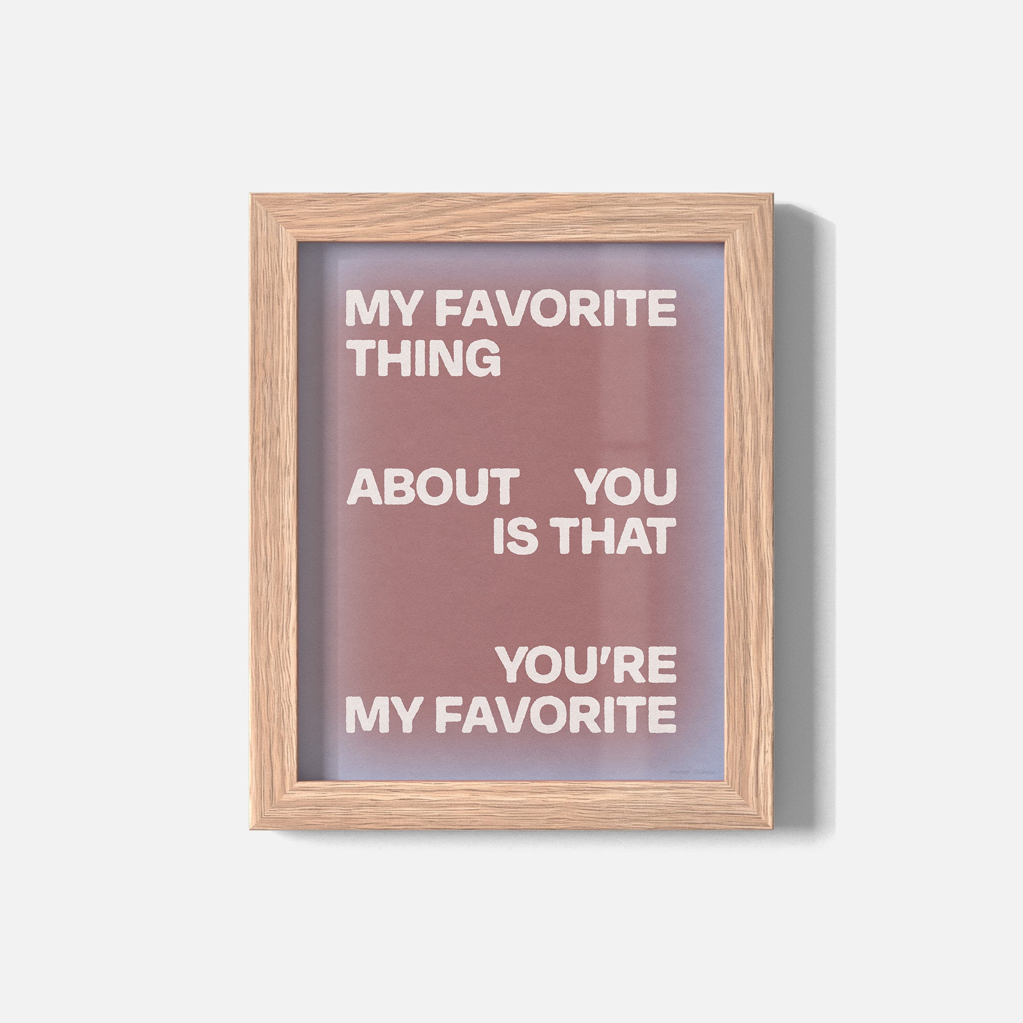 FAVORITE PRINT