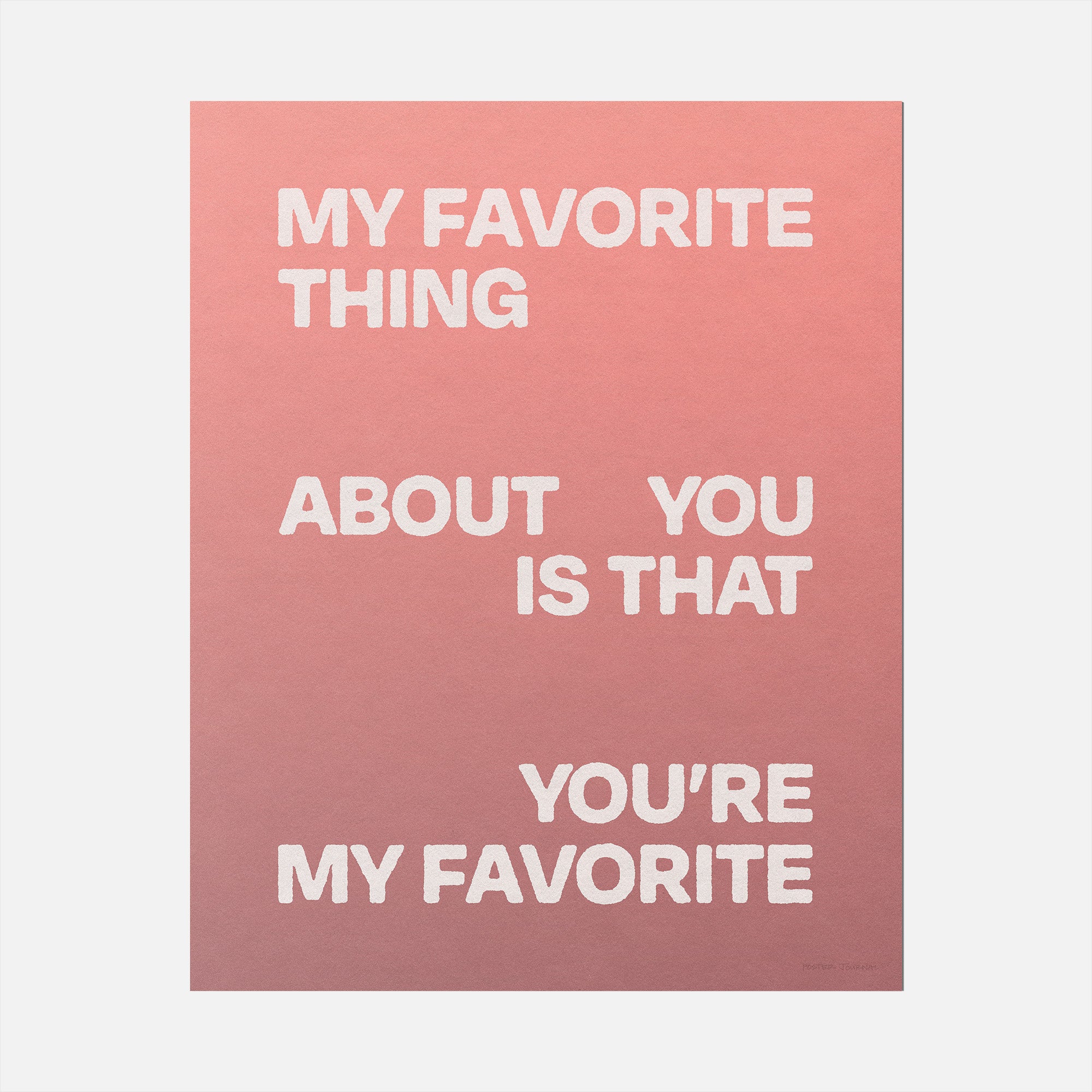 FAVORITE PRINT