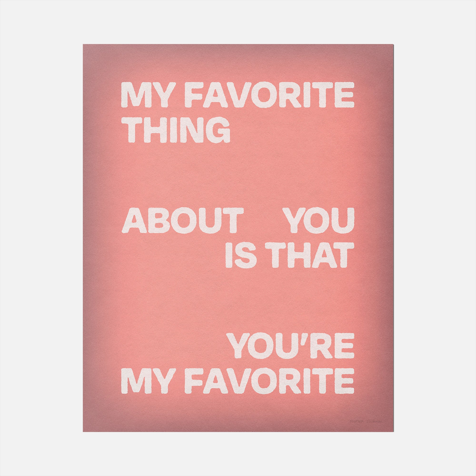 FAVORITE PRINT