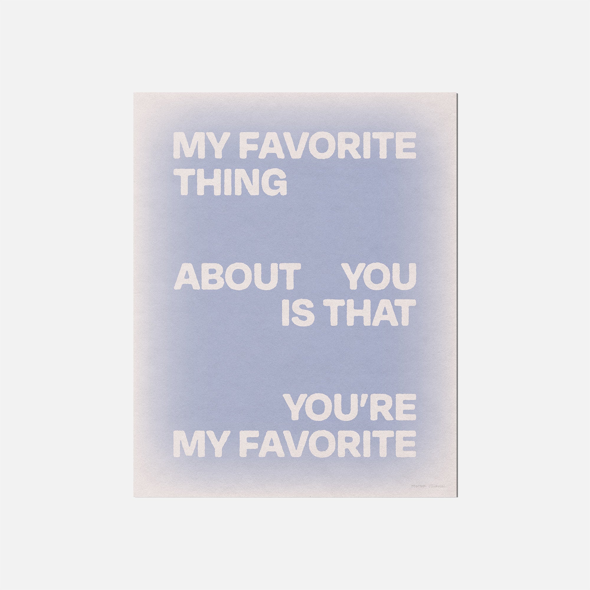 FAVORITE PRINT