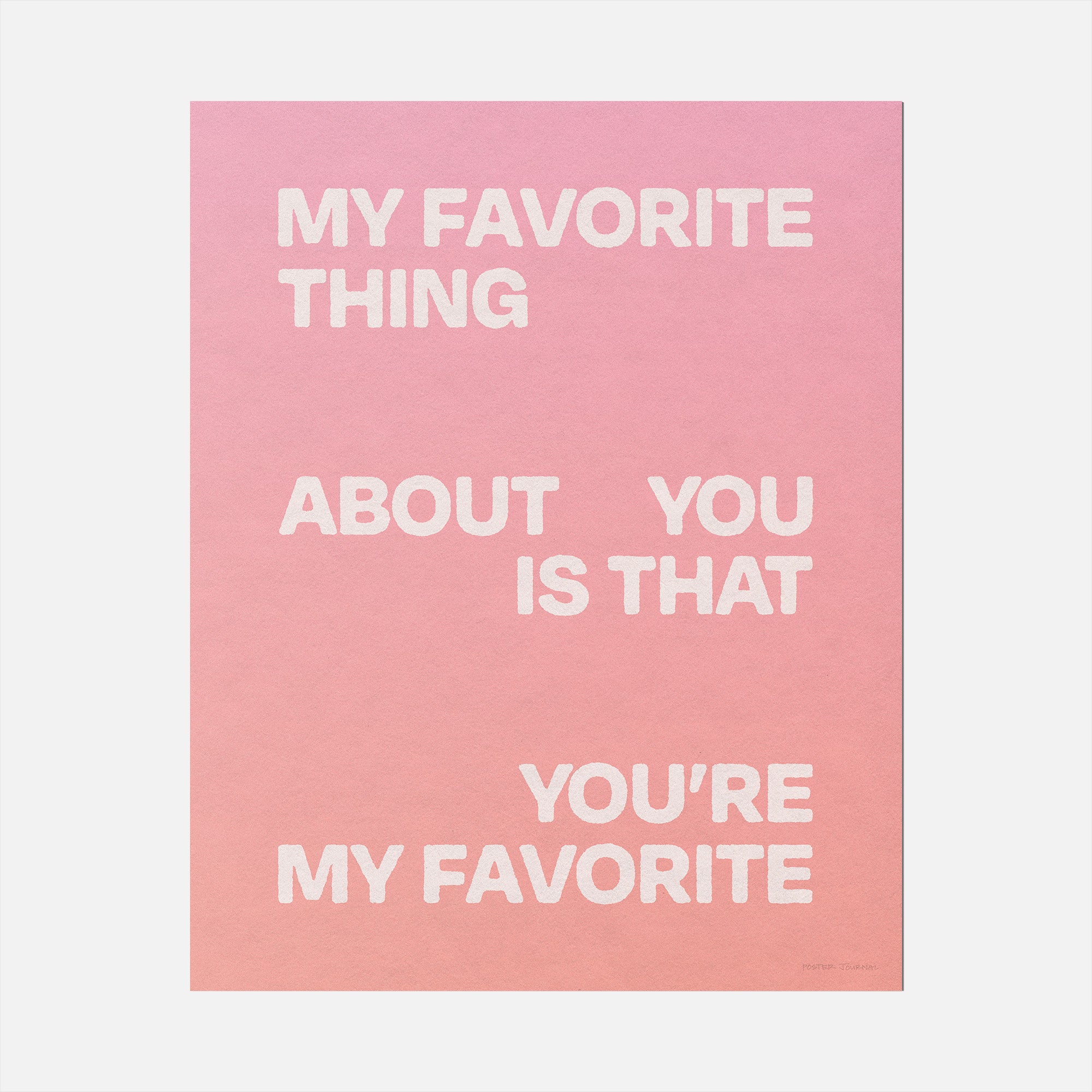 FAVORITE PRINT