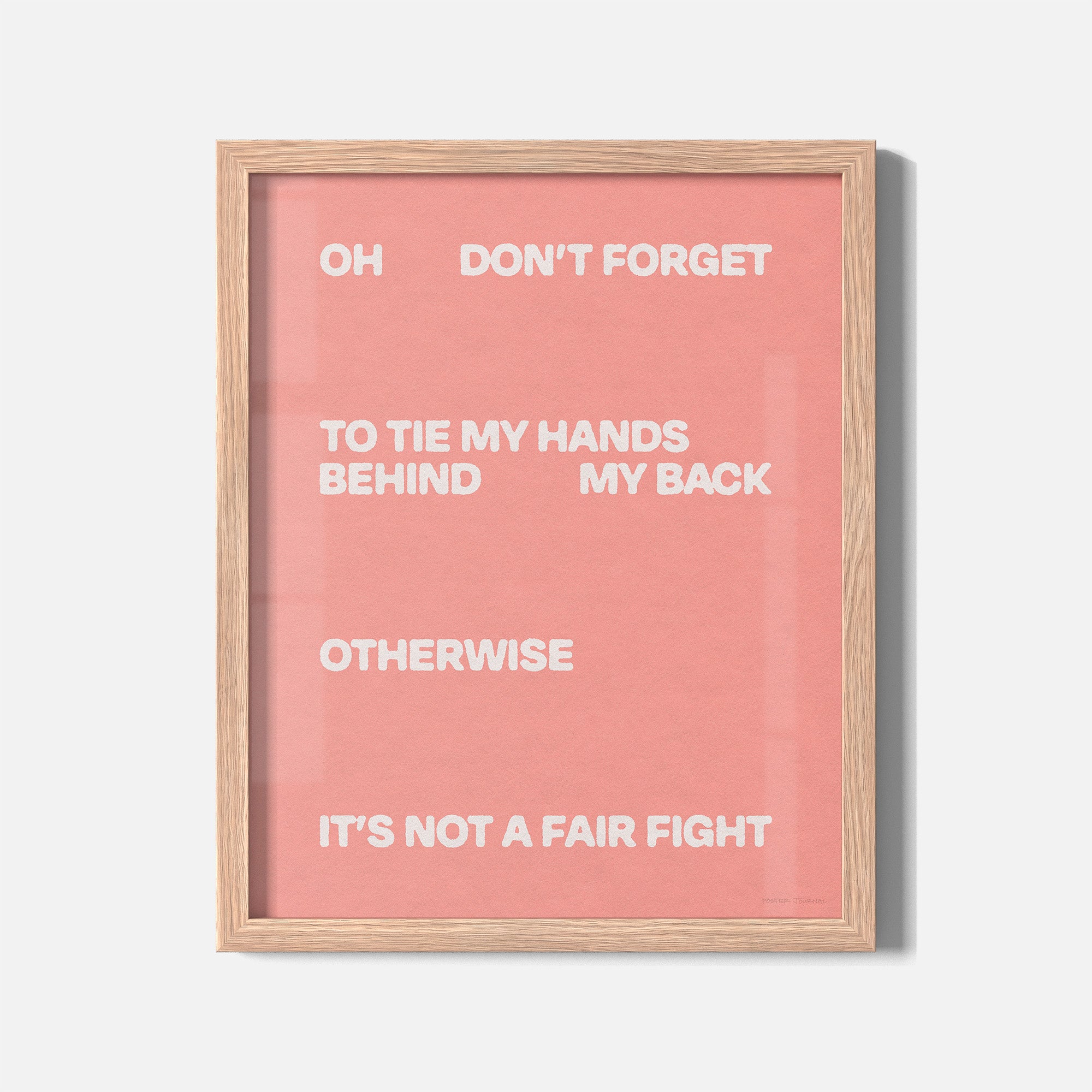 FIGHT PRINT