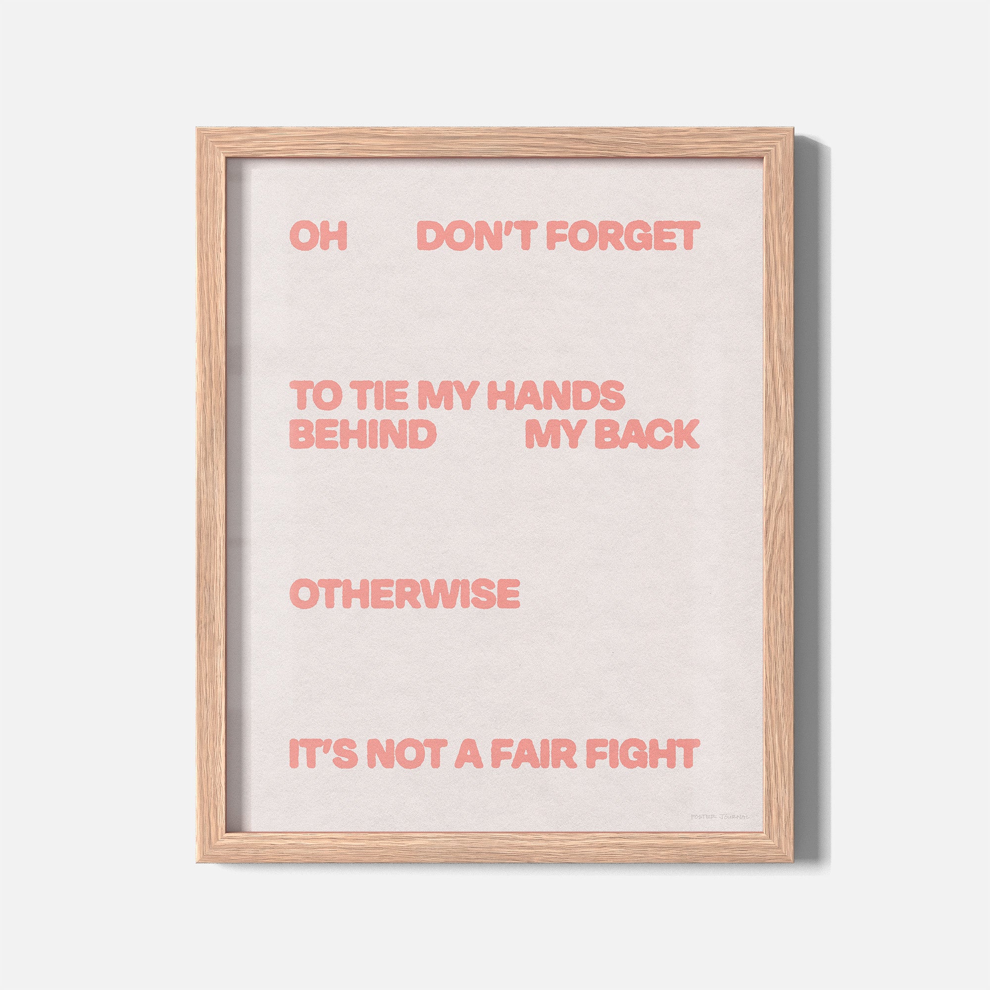 FIGHT PRINT
