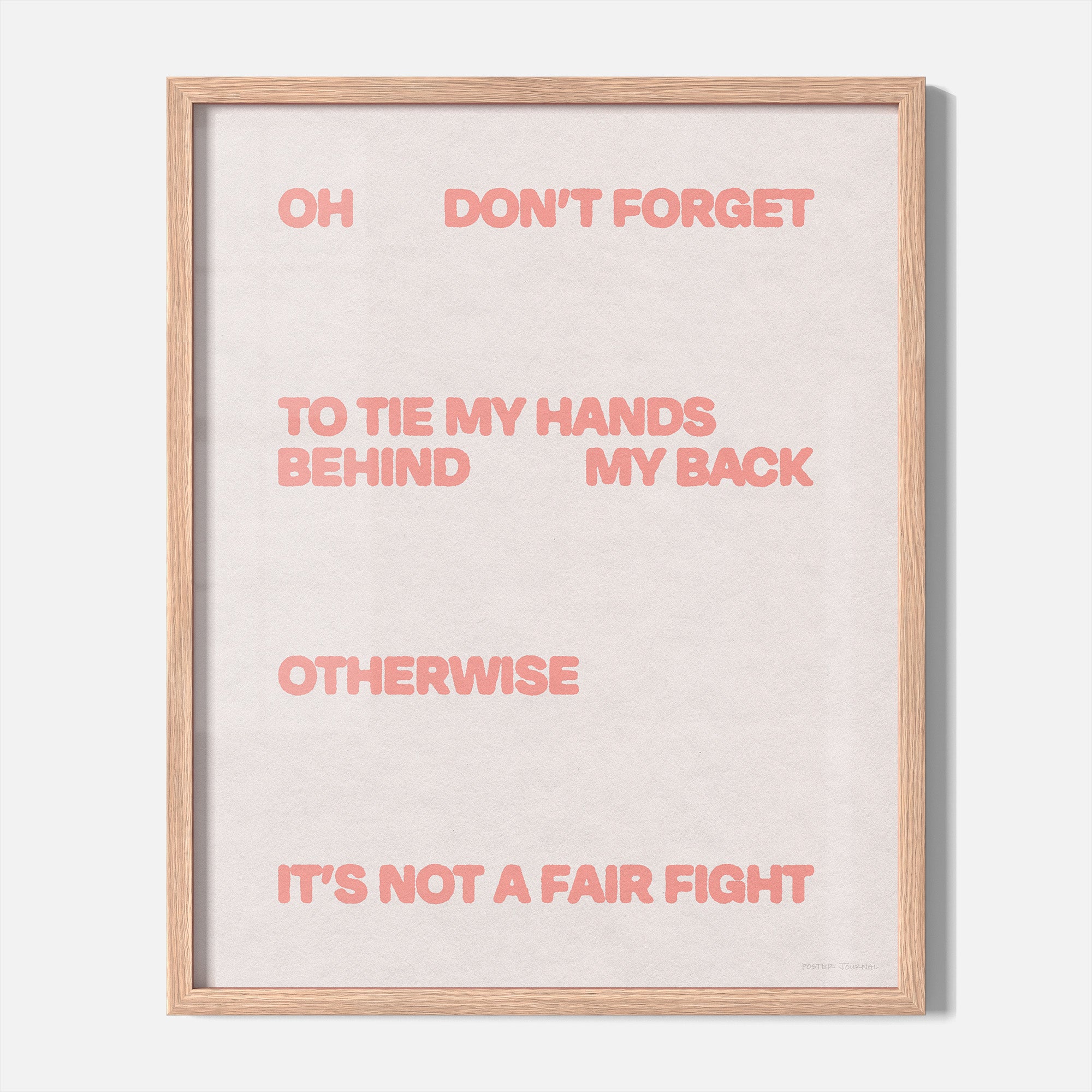 FIGHT PRINT