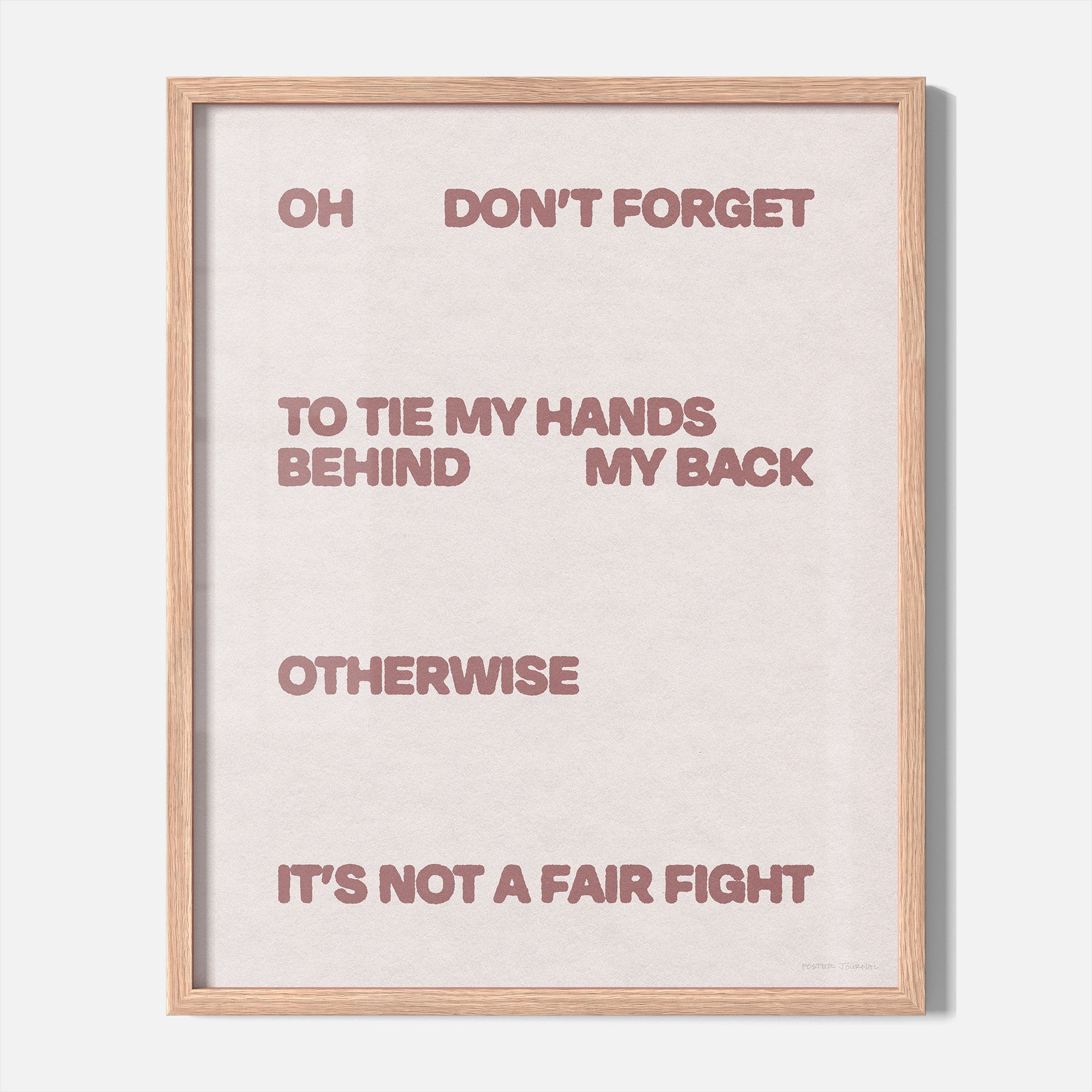 FIGHT PRINT