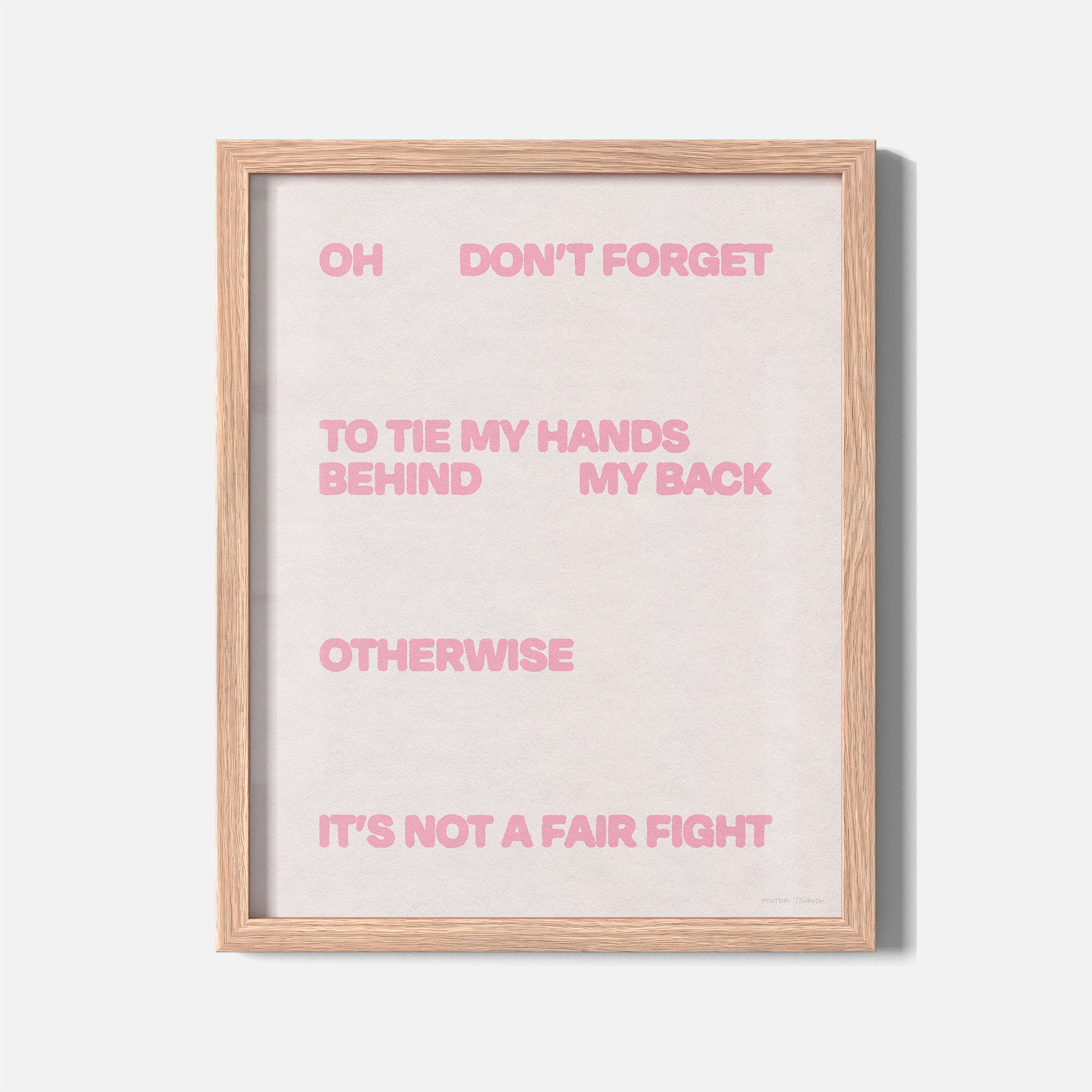 FIGHT PRINT