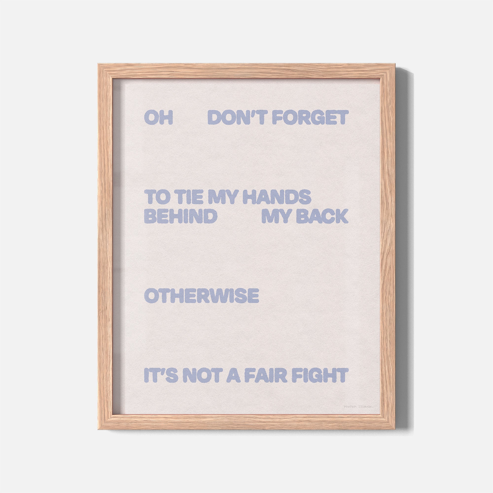 FIGHT PRINT