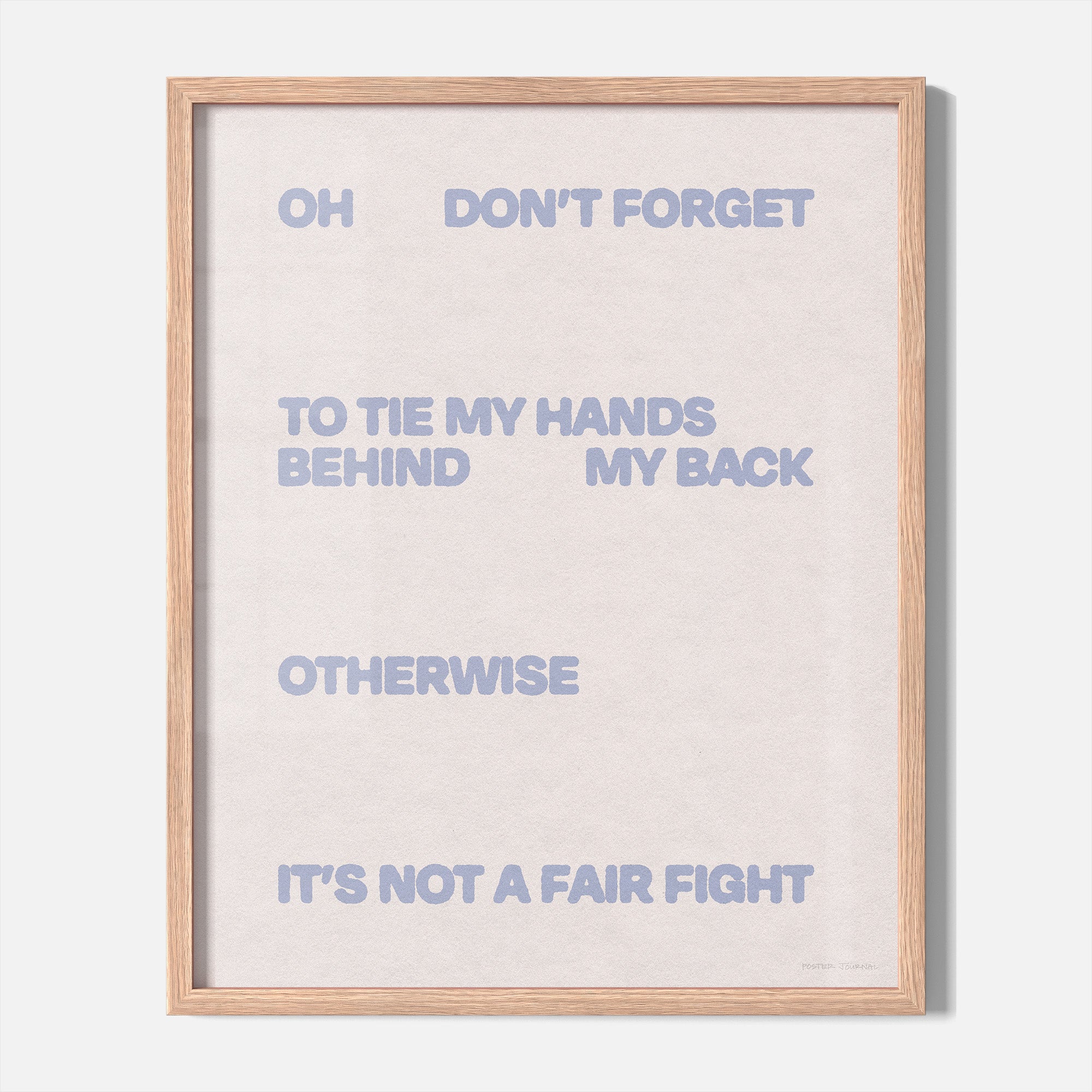 FIGHT PRINT