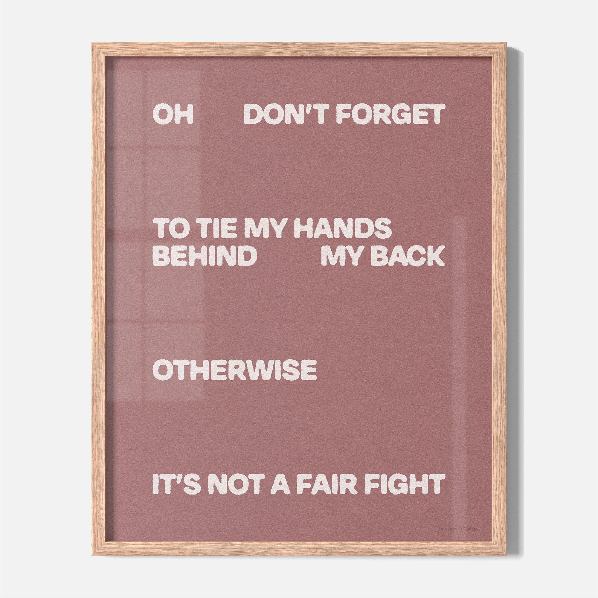 FIGHT PRINT