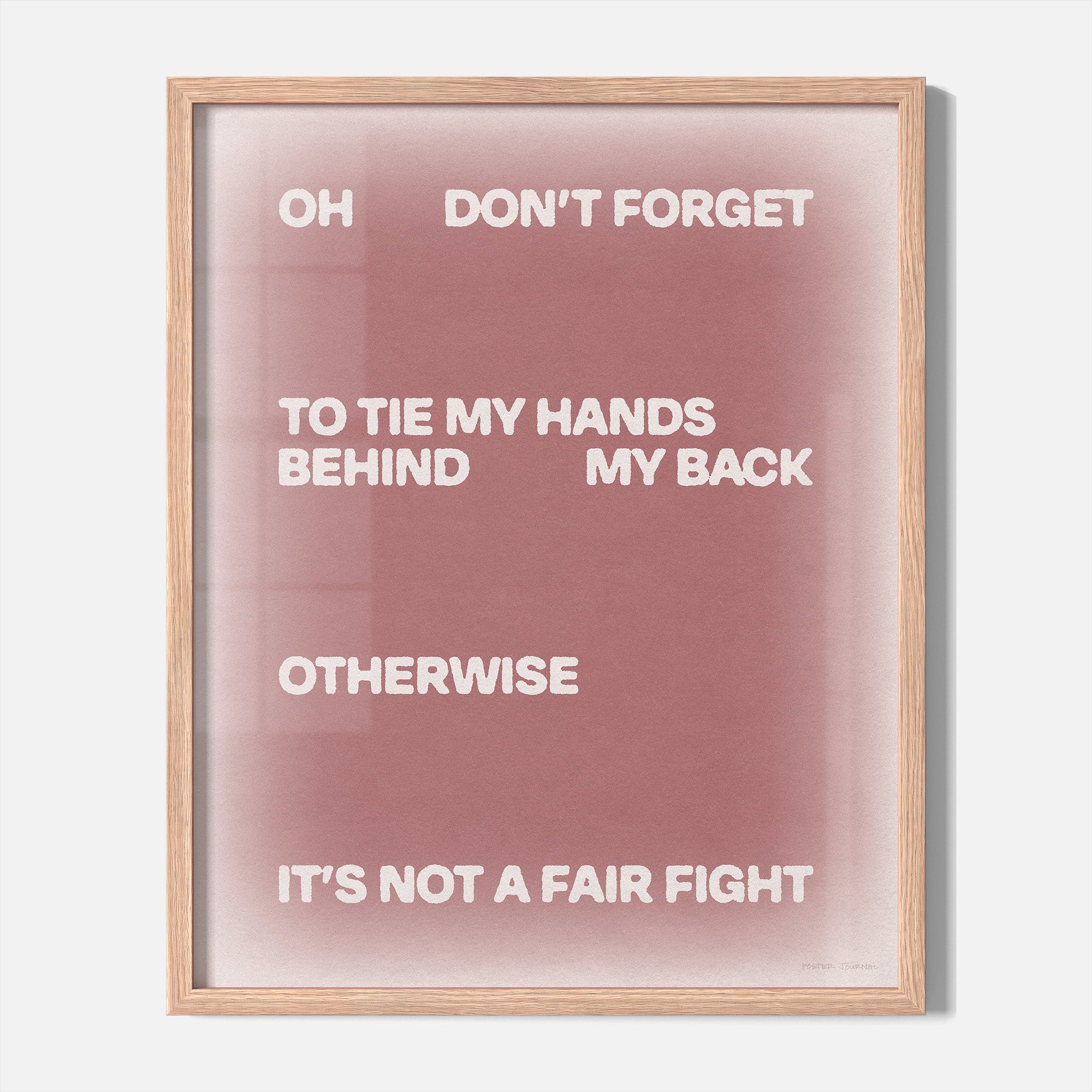 FIGHT PRINT