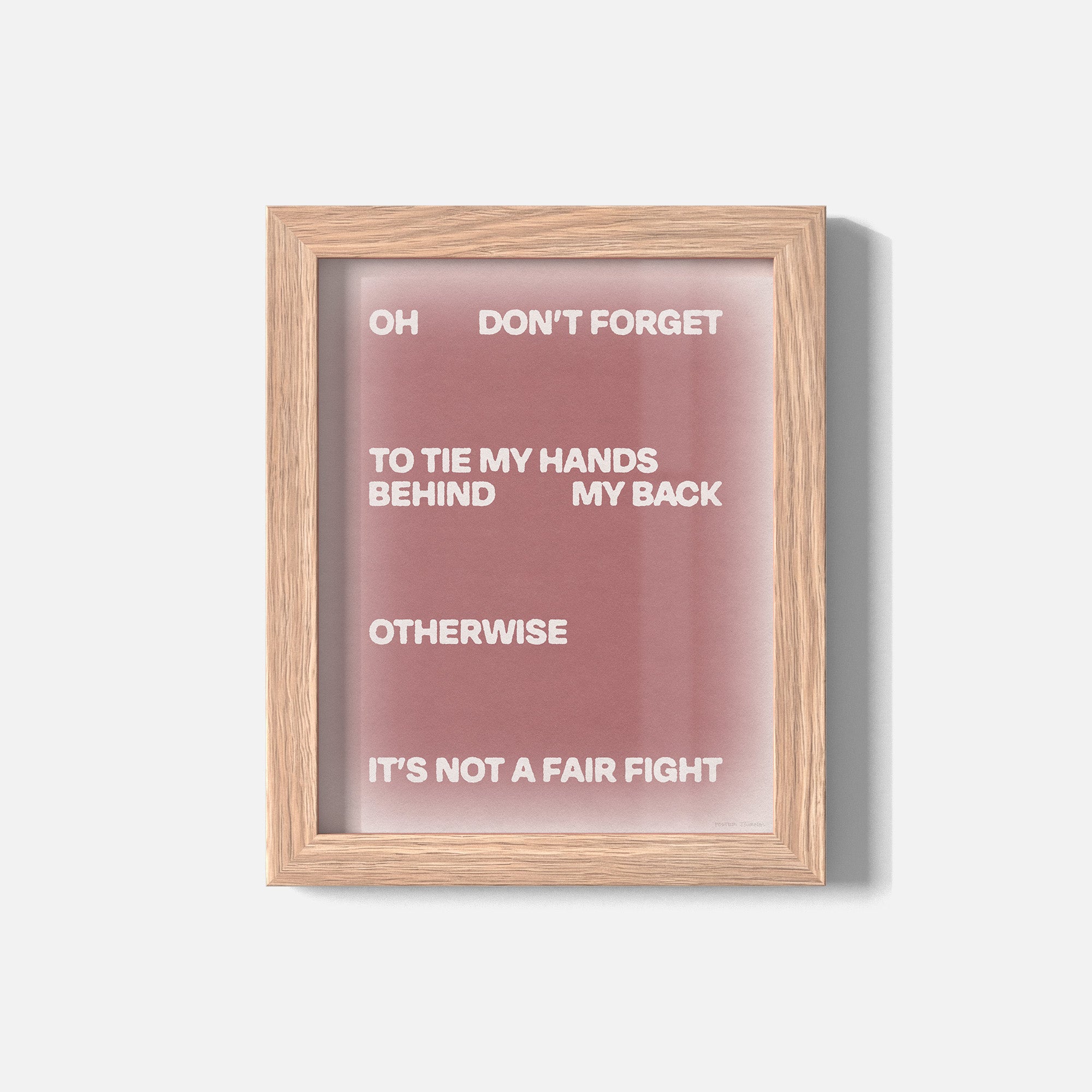 FIGHT PRINT