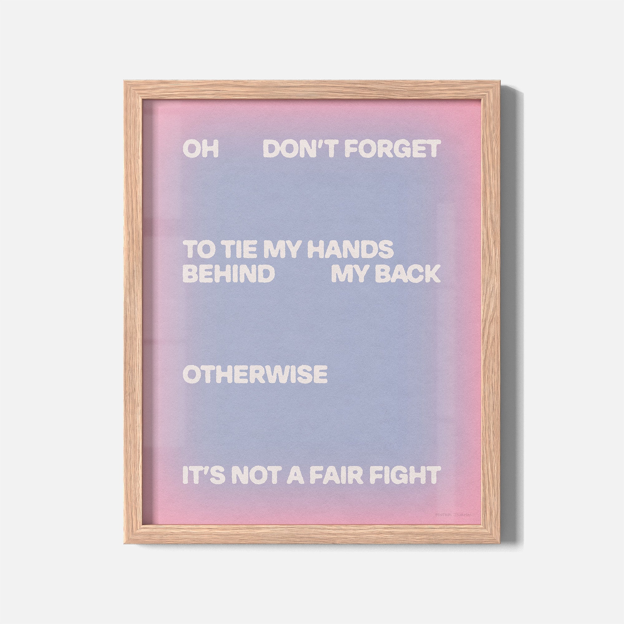 FIGHT PRINT