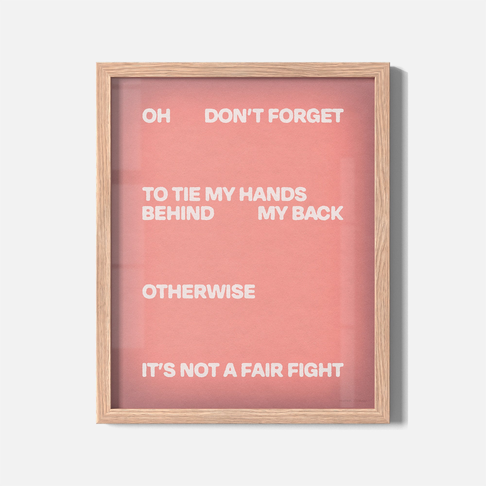 FIGHT PRINT